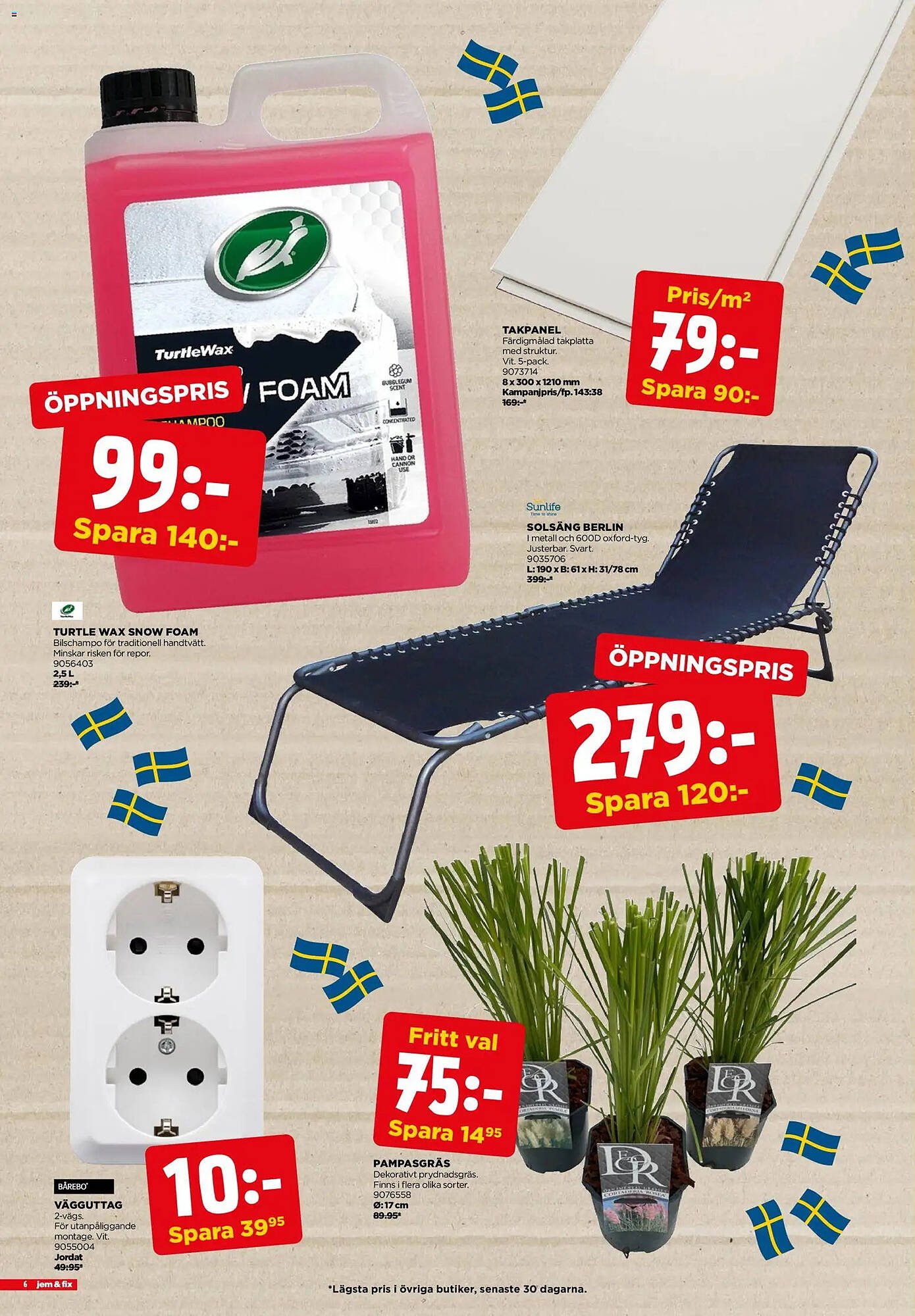 Jem&amp;Fix reklamblad