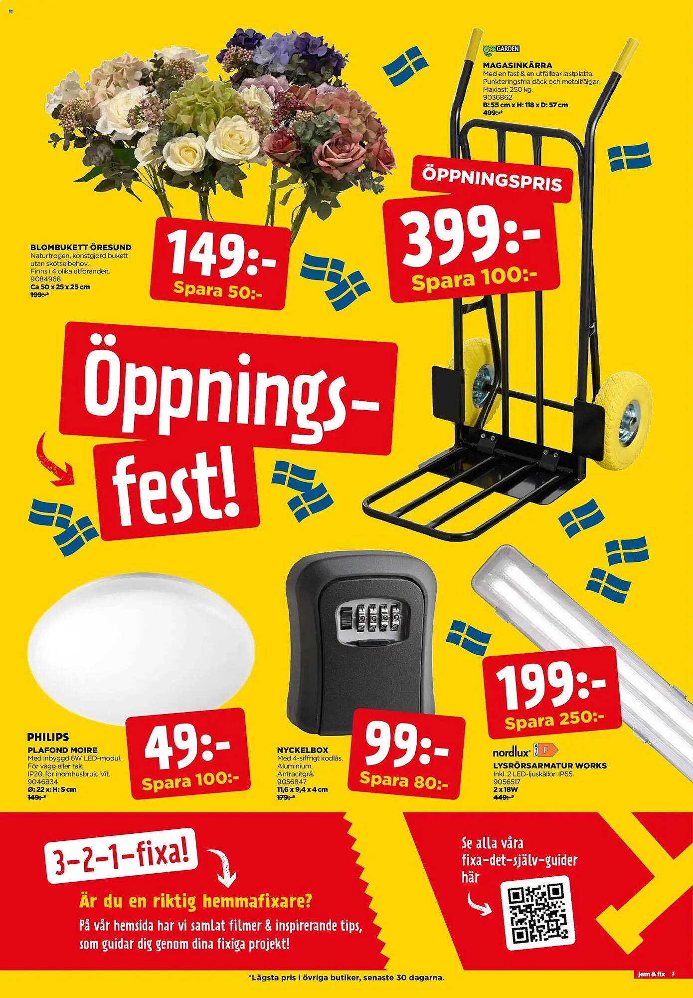 Jem&amp;Fix reklamblad