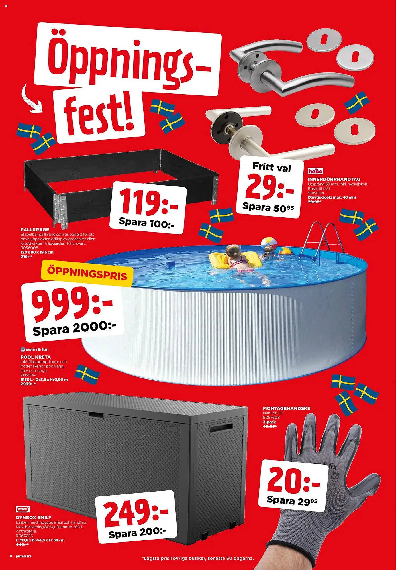 Jem&amp;Fix reklamblad