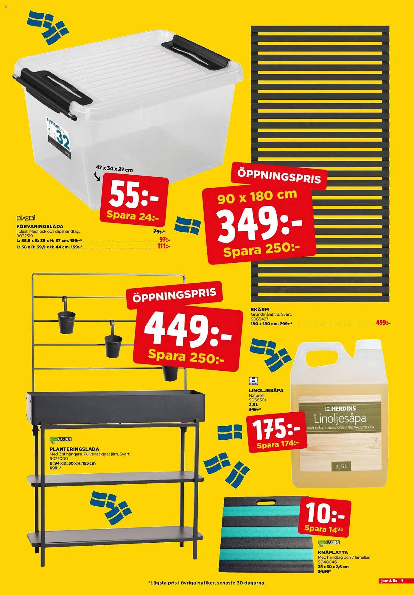 Jem&amp;Fix reklamblad