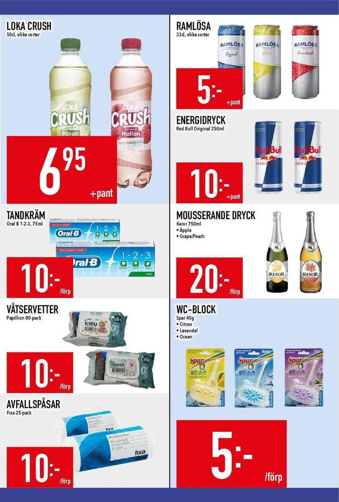 Matdax reklamblad
