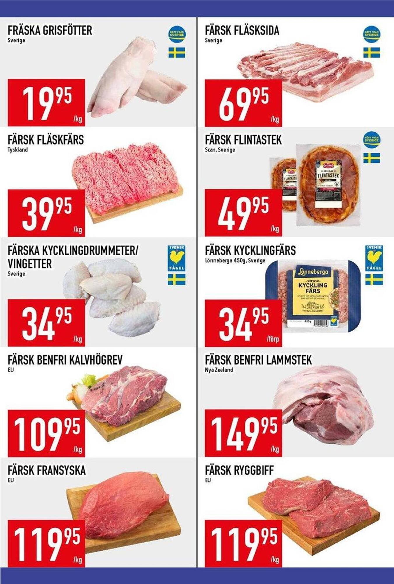 Matdax reklamblad