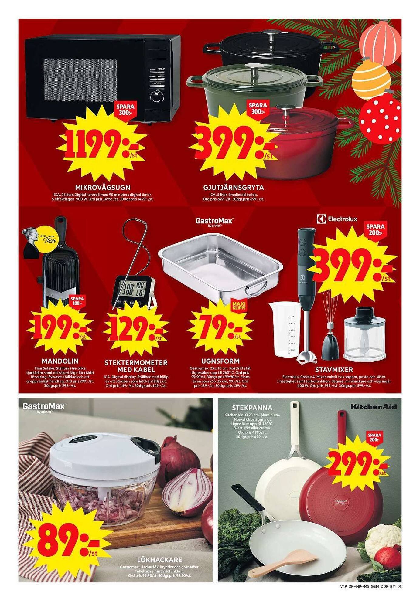 ICA Maxi reklamblad (2025-12-01 - 2025-12-07)