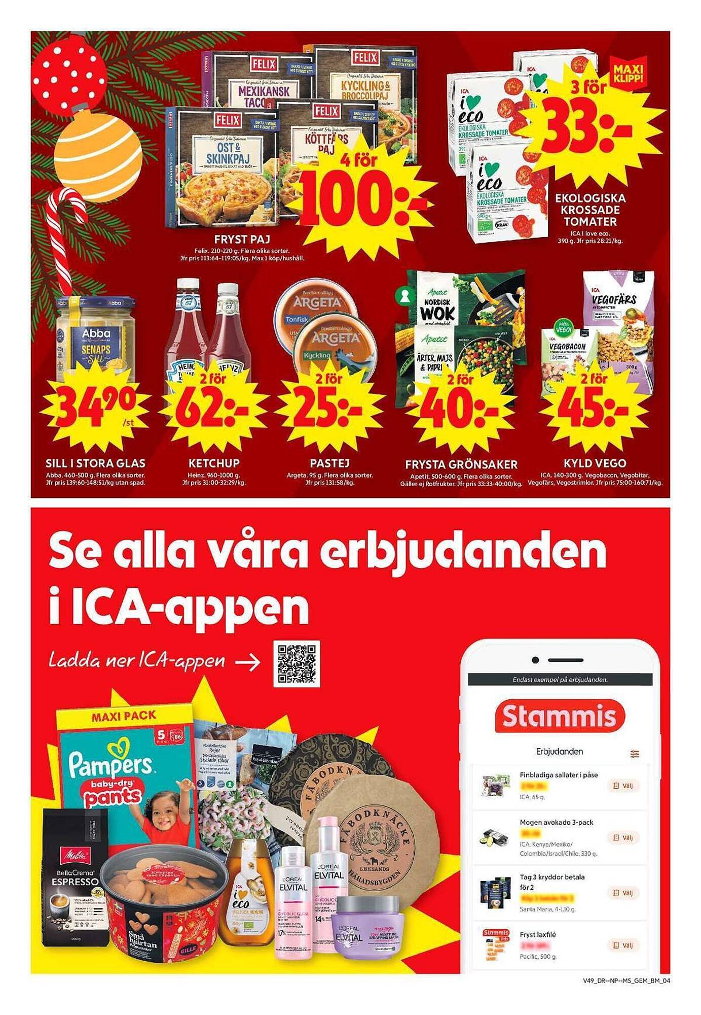 ICA Maxi reklamblad (2025-12-01 - 2025-12-07)