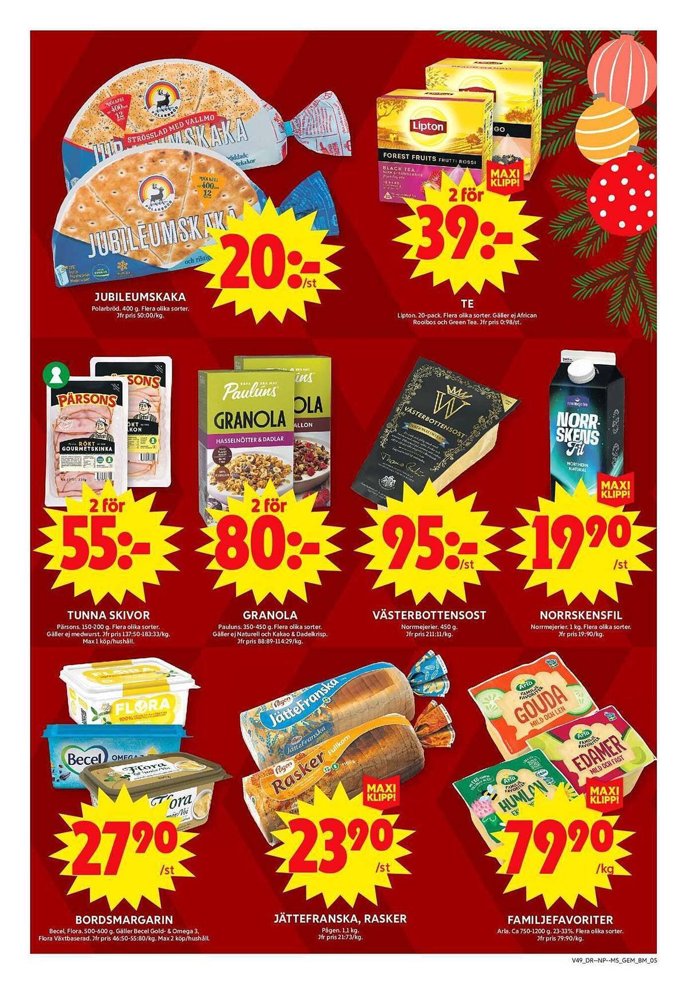 ICA Maxi reklamblad (2025-12-01 - 2025-12-07)