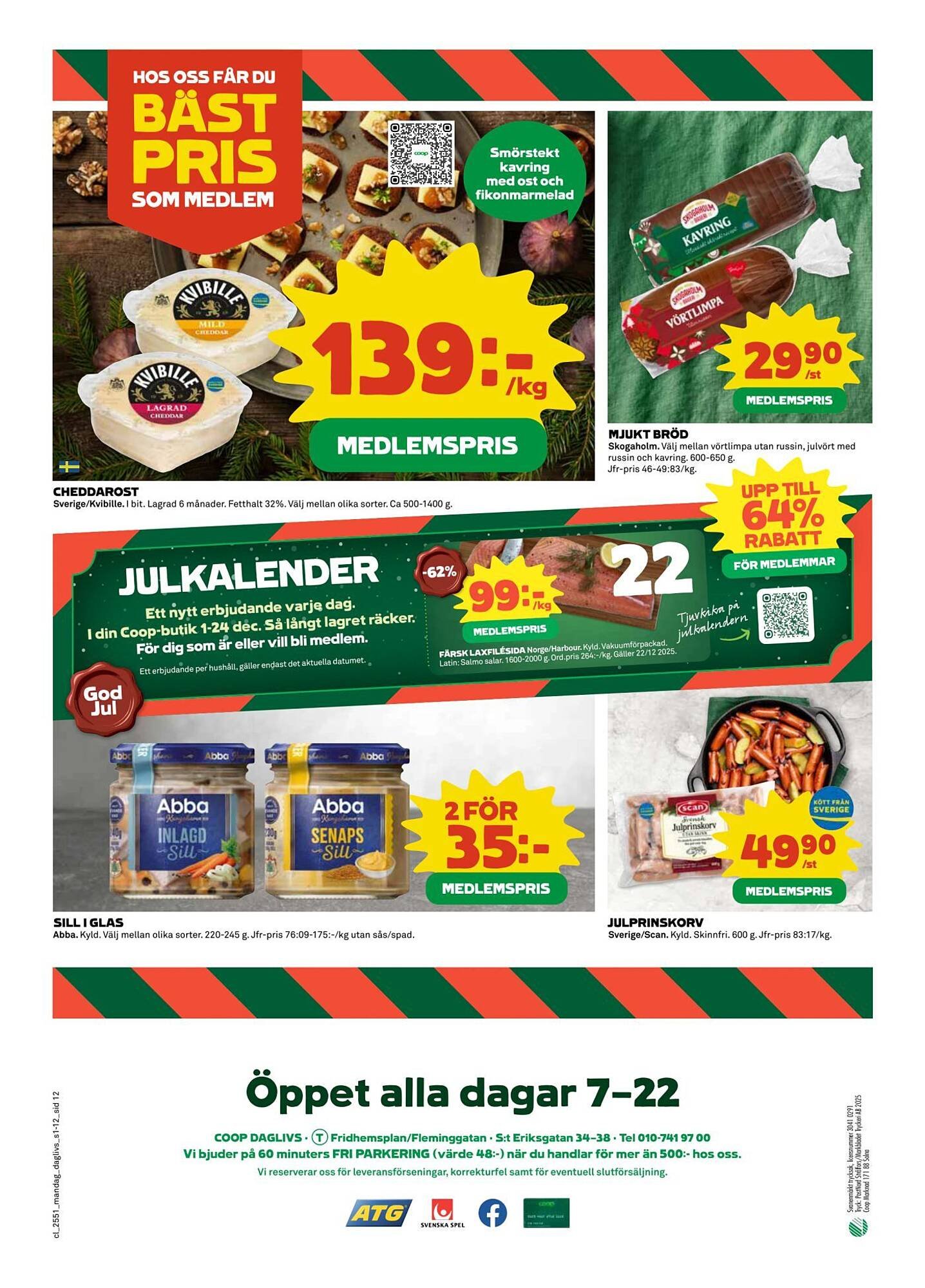 Coop Daglivs reklamblad