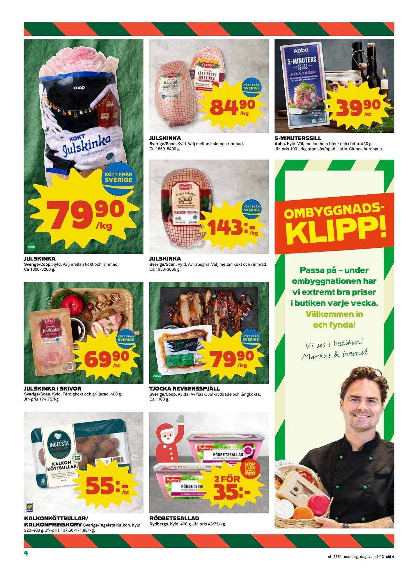 Coop Daglivs reklamblad