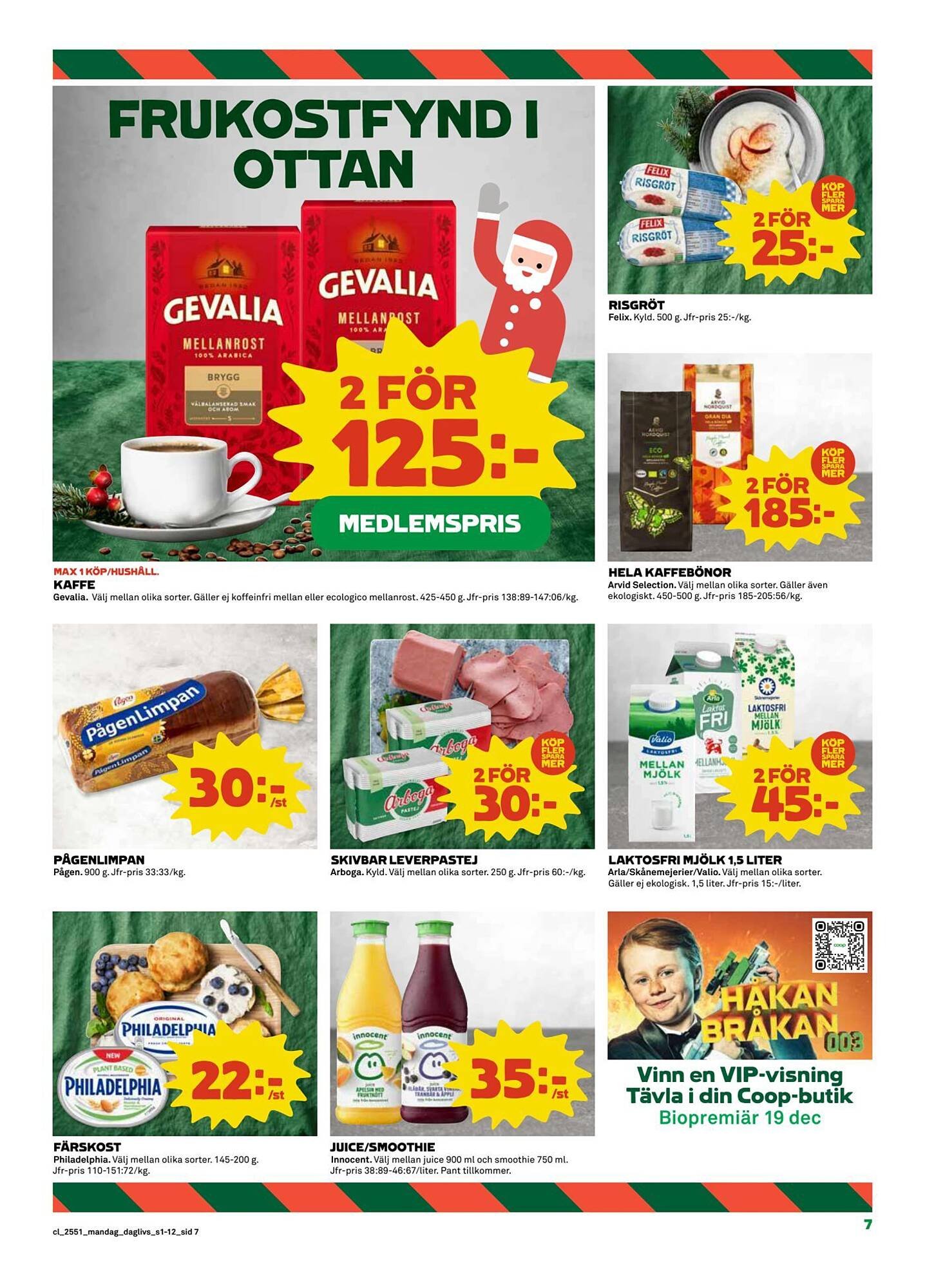 Coop Daglivs reklamblad