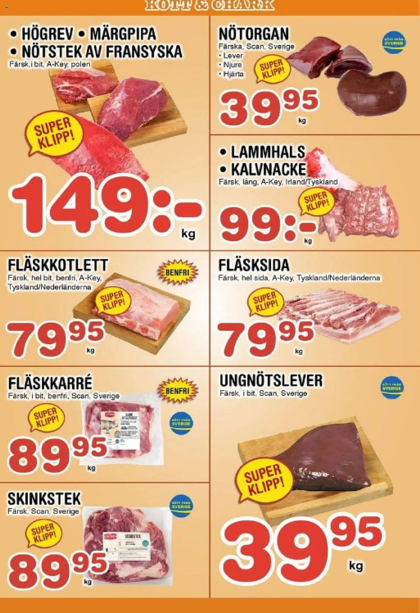 Nya Pulsen reklamblad