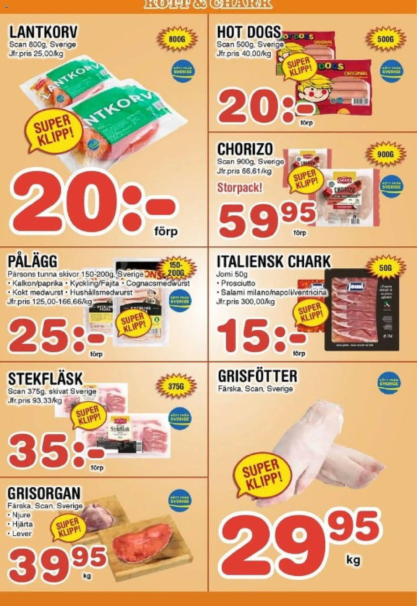 Nya Pulsen reklamblad