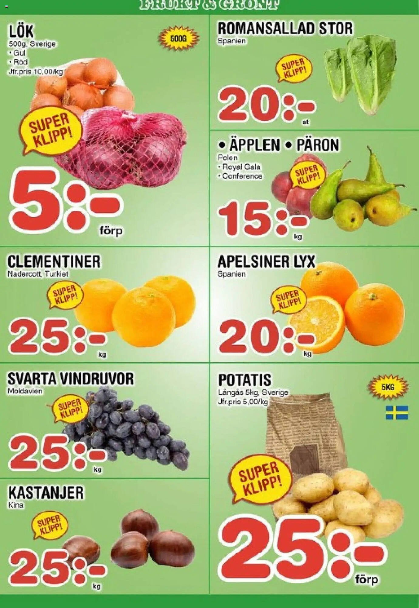 Nya Pulsen reklamblad