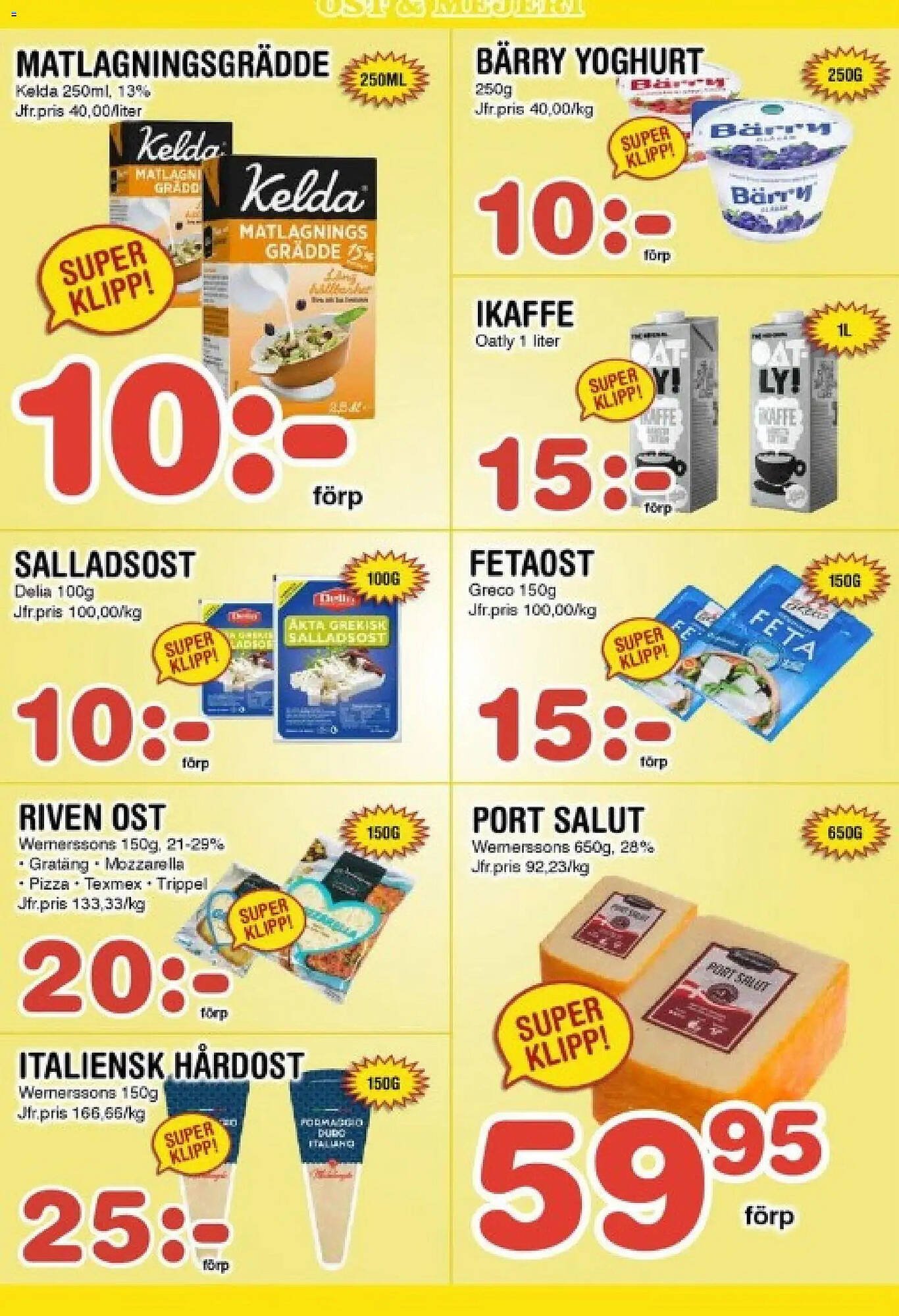 Nya Pulsen reklamblad