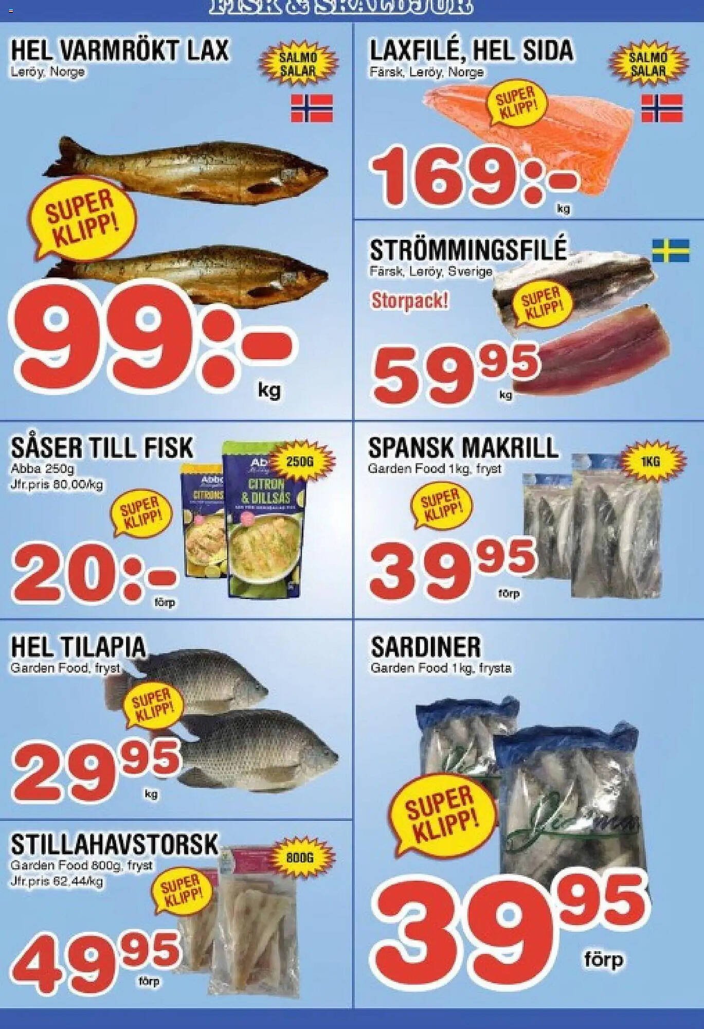 Nya Pulsen reklamblad