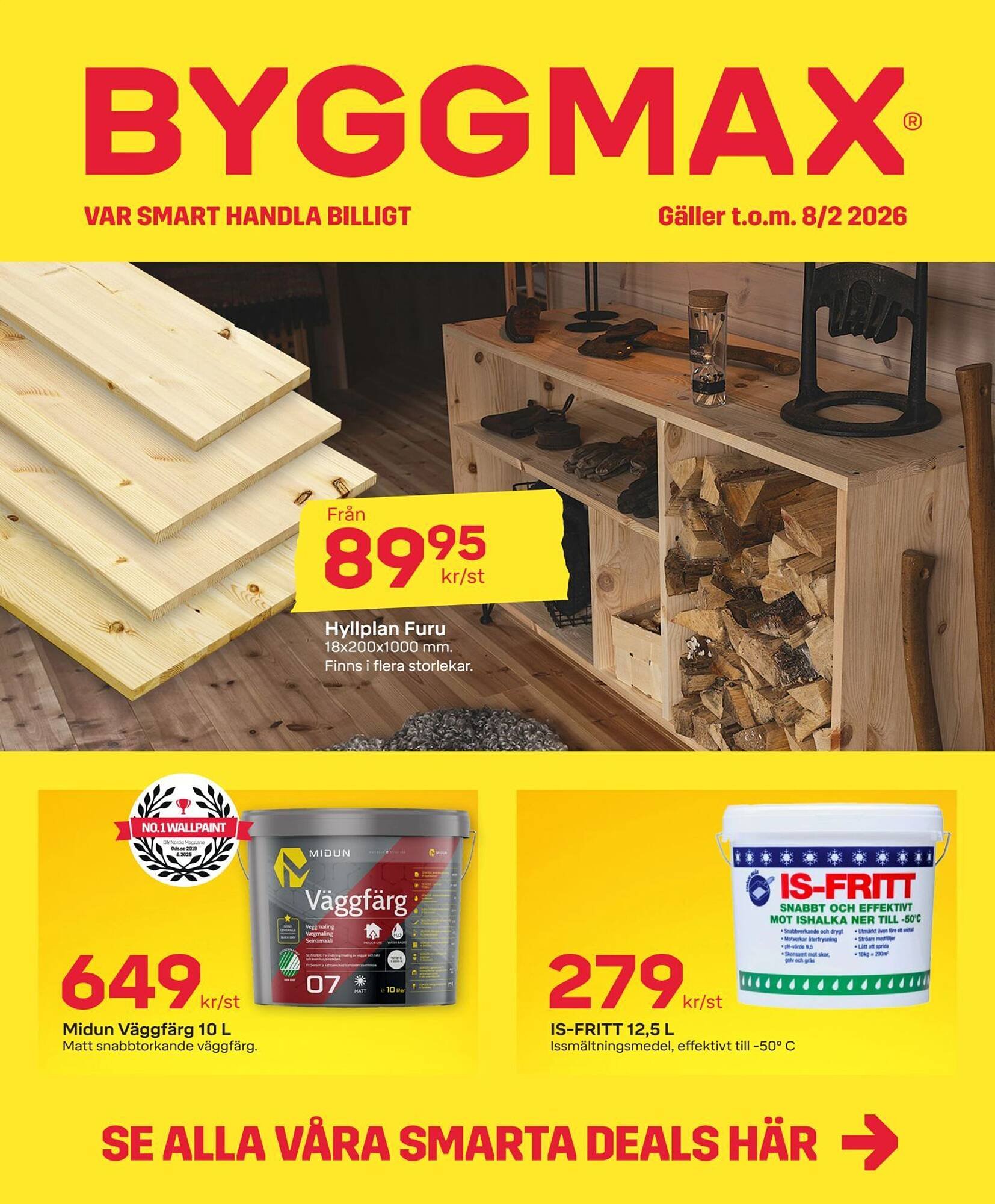 Byggmax reklamblad
