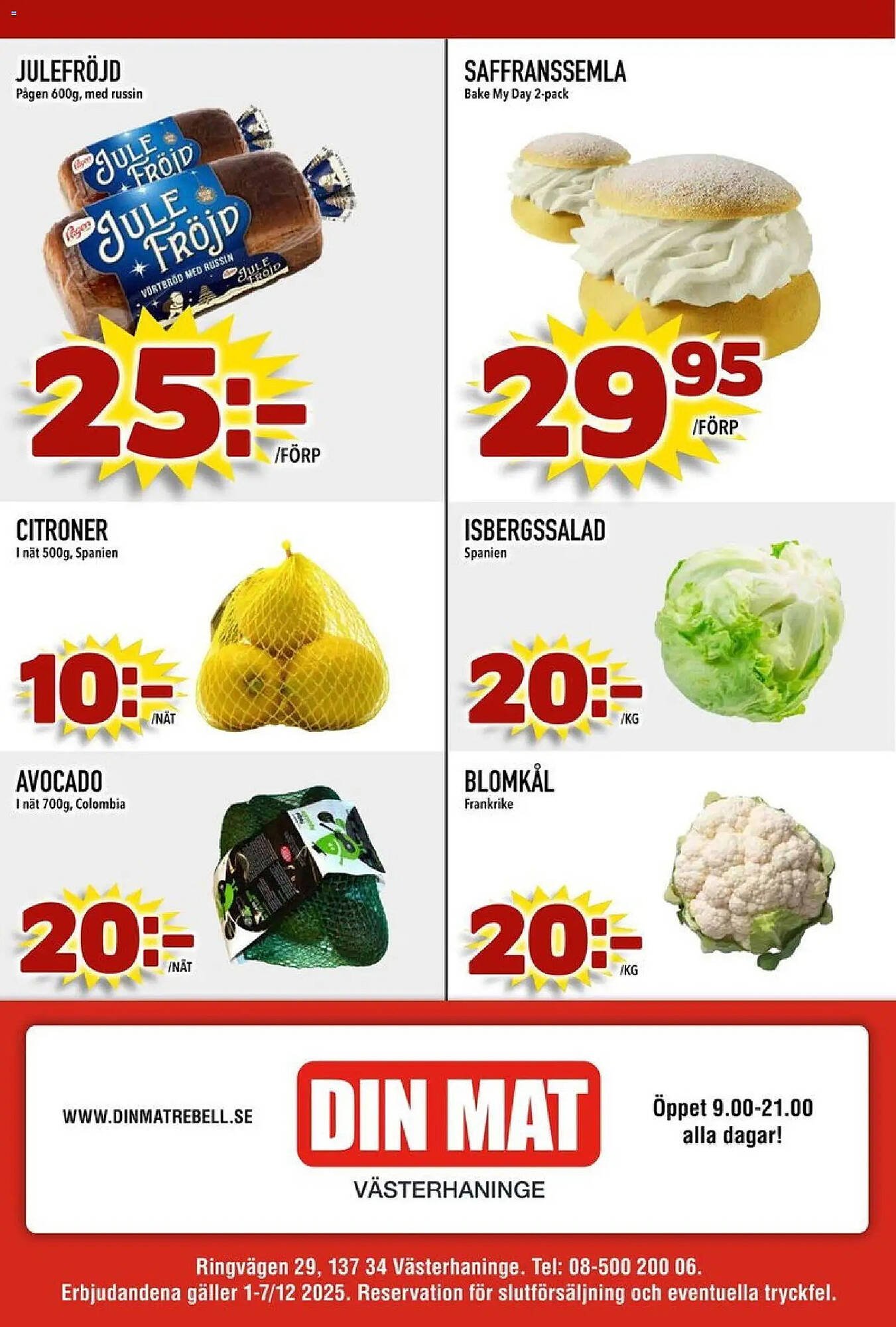 Din Mat reklamblad