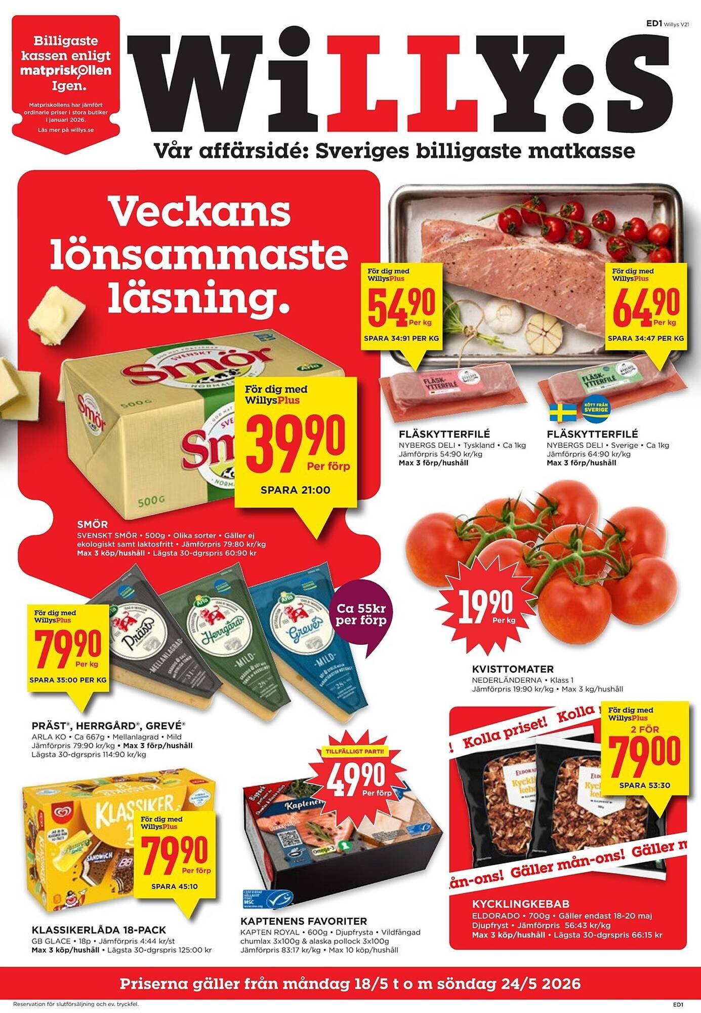 Willys reklamblad