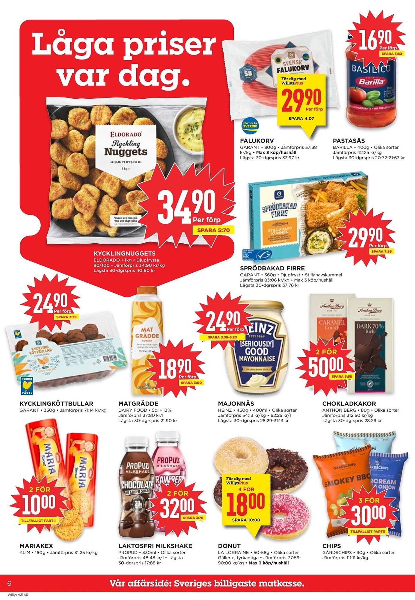 Willys reklamblad
