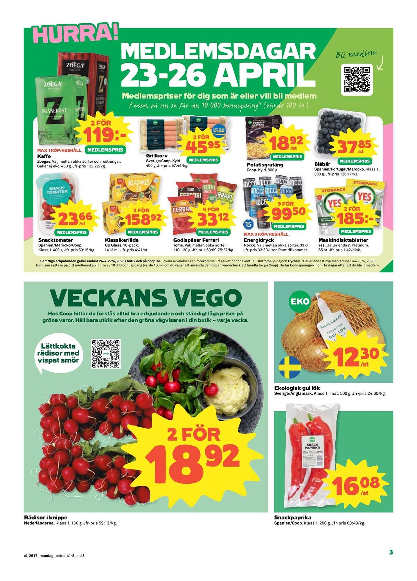 Coop reklamblad