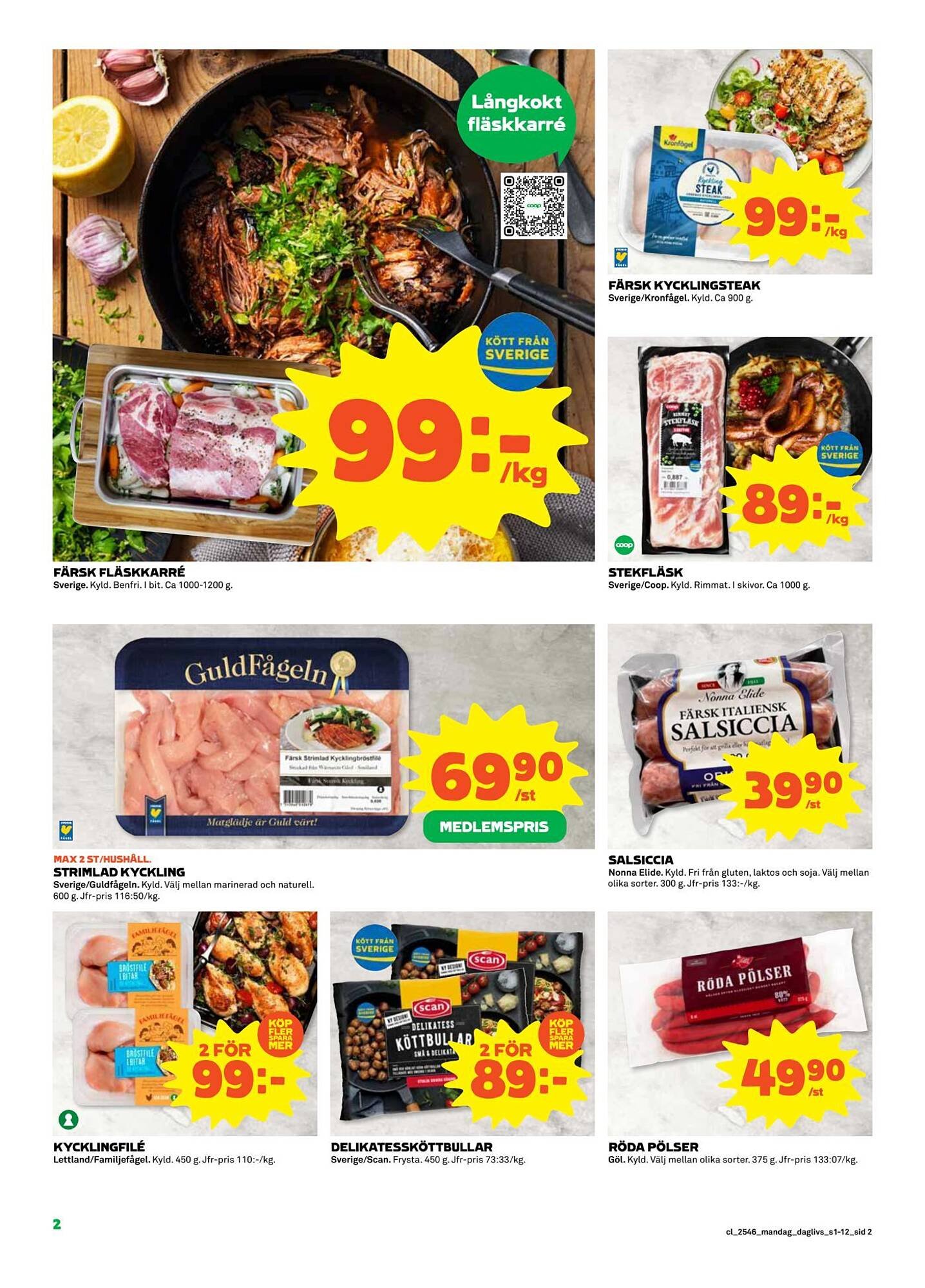 Coop Daglivs reklamblad