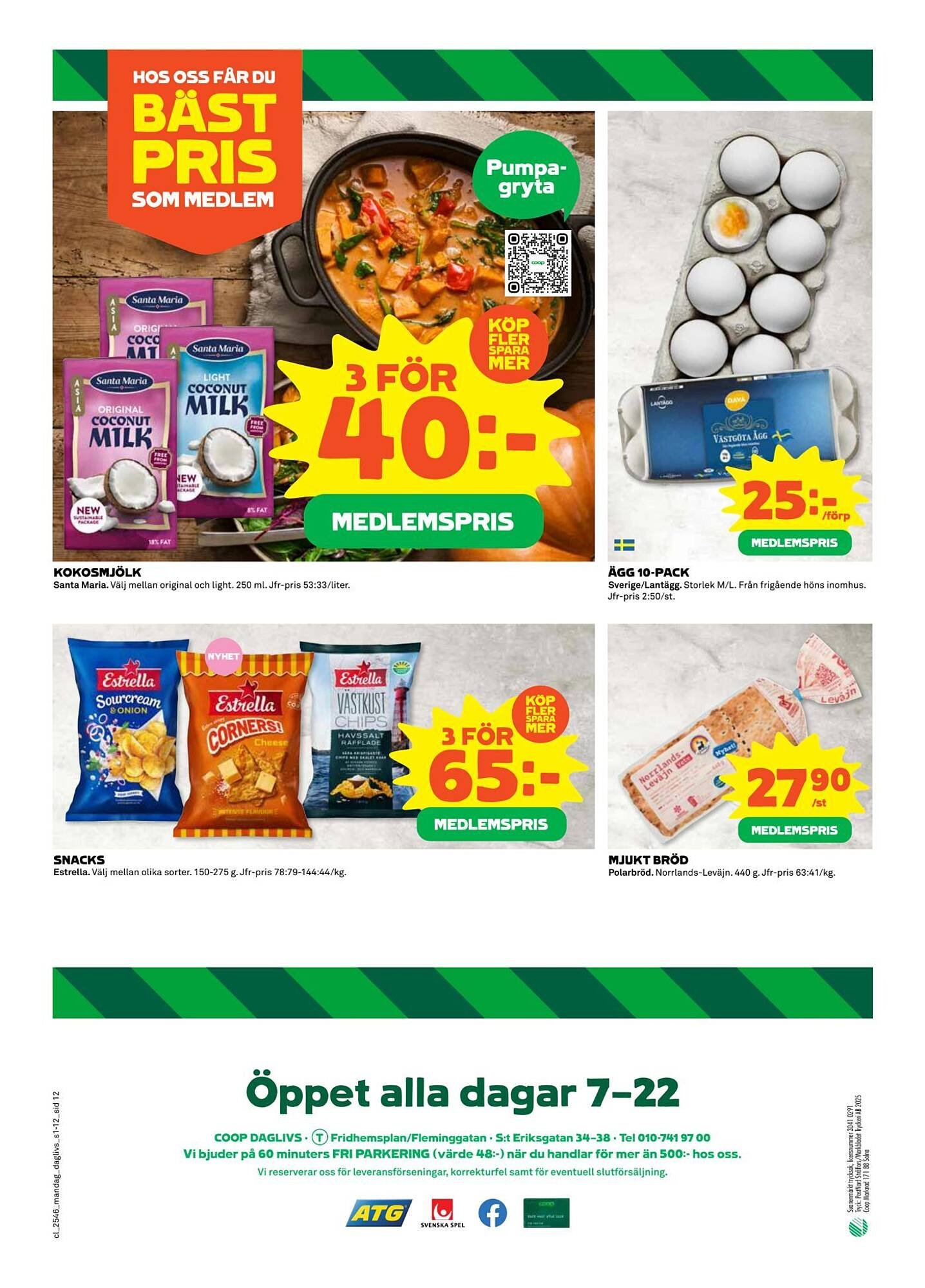 Coop Daglivs reklamblad