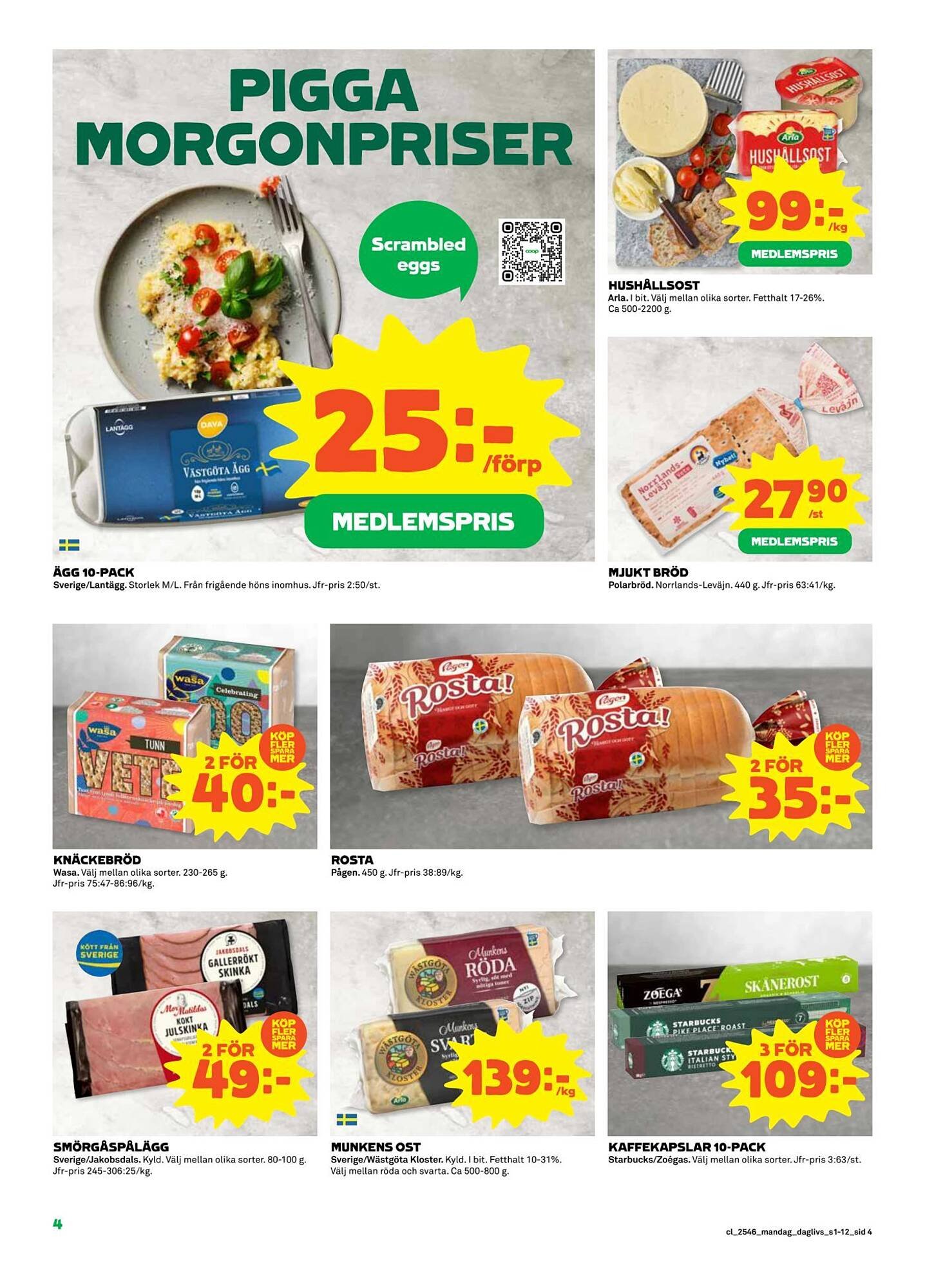 Coop Daglivs reklamblad