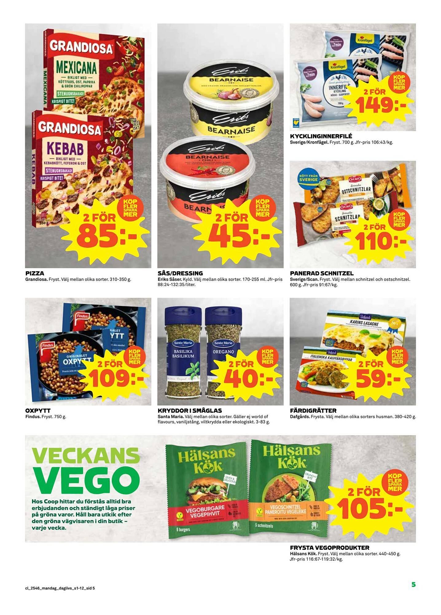 Coop Daglivs reklamblad