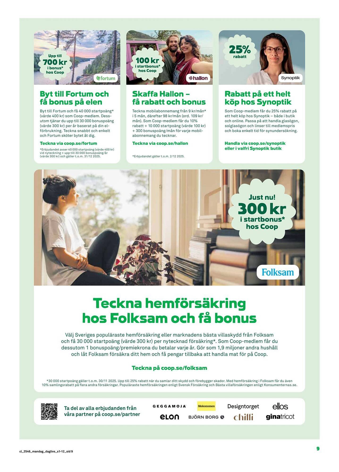 Coop Daglivs reklamblad