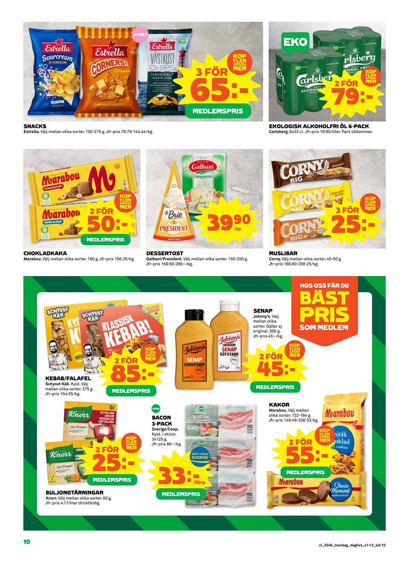 Coop Daglivs reklamblad