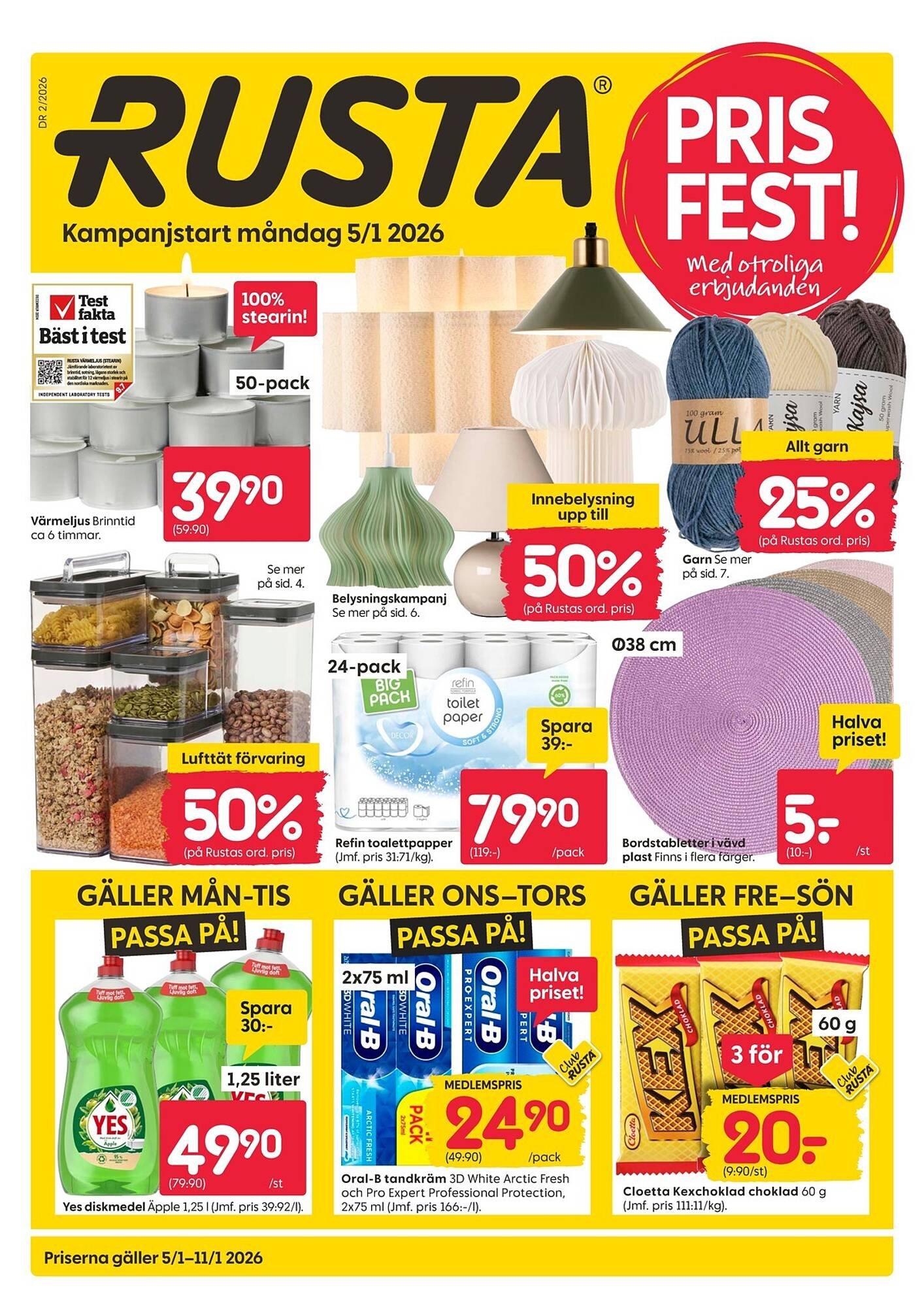 Rusta reklamblad (2026-01-05 - 2026-01-11)