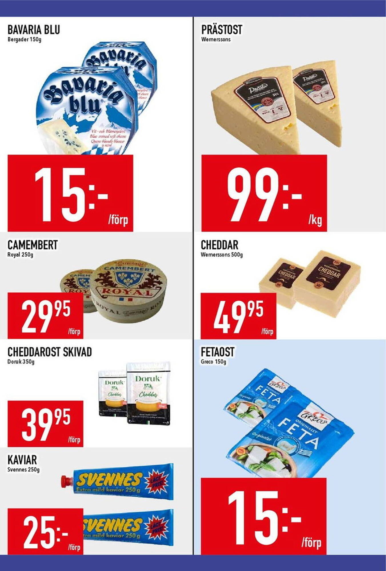Matdax reklamblad