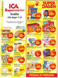 ICA Supermarket reklamblad