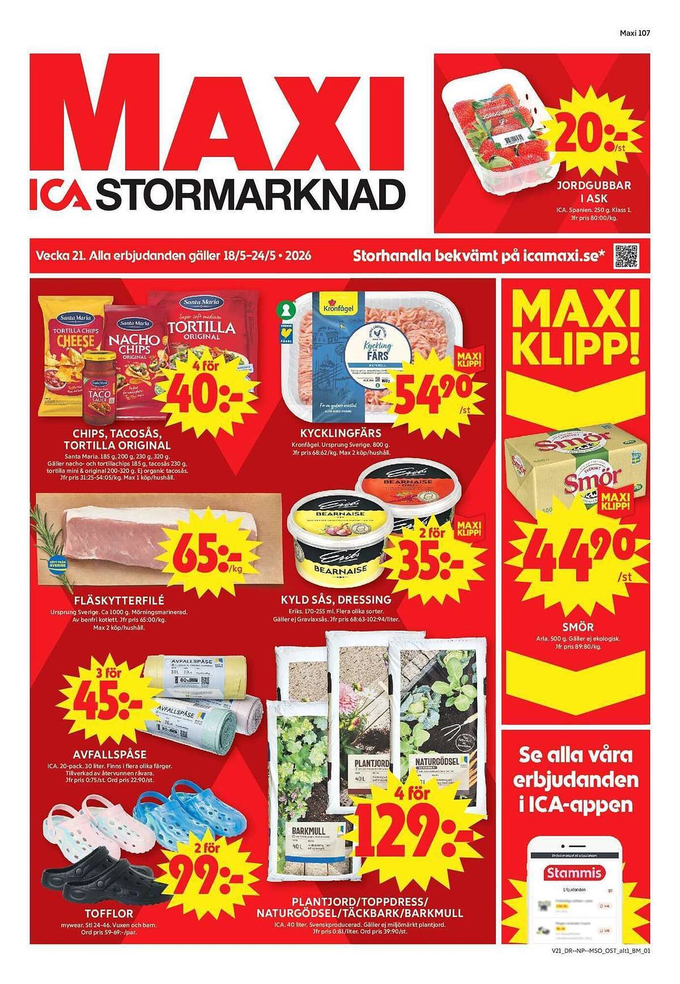 ICA Maxi reklamblad