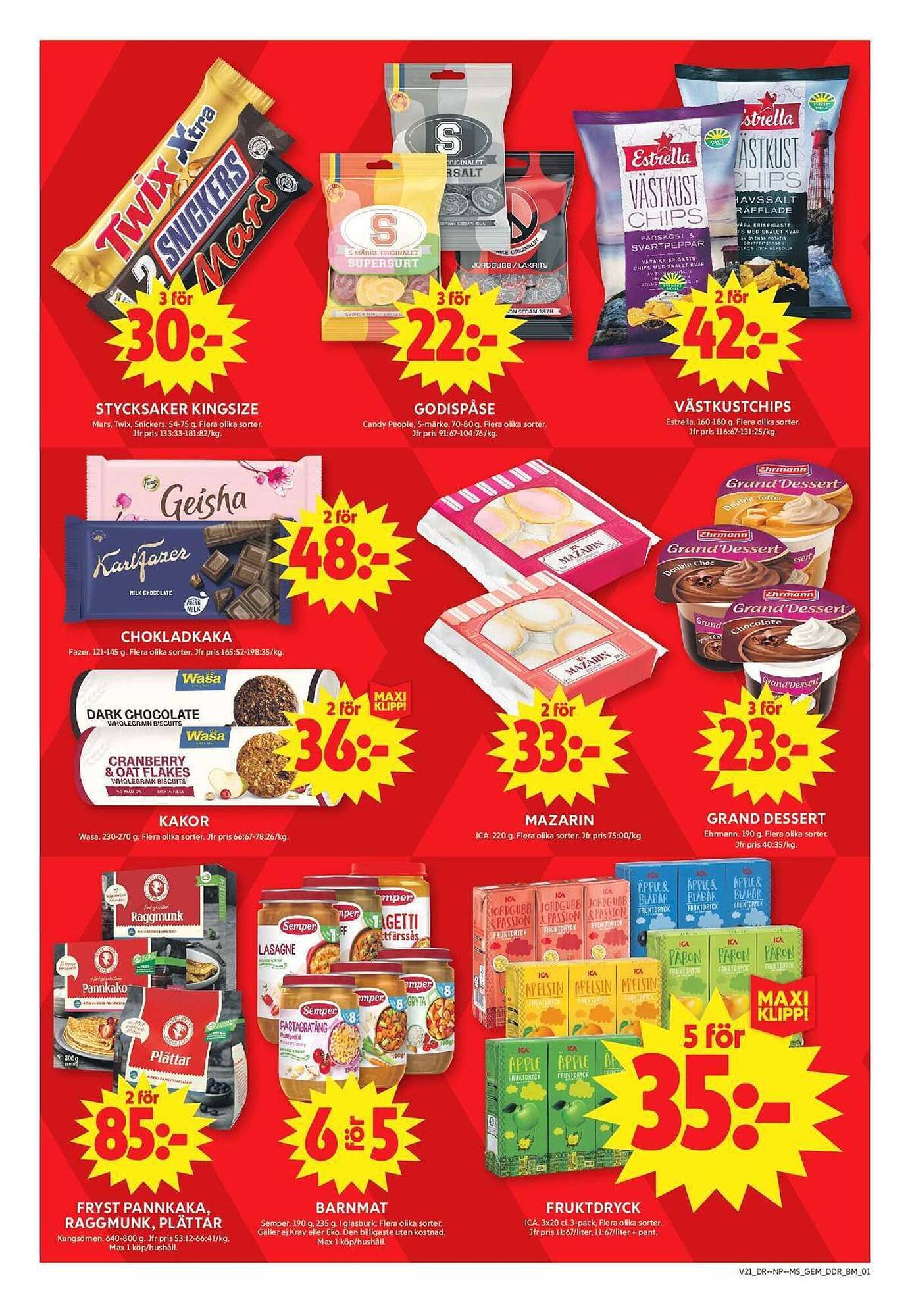 ICA Maxi reklamblad