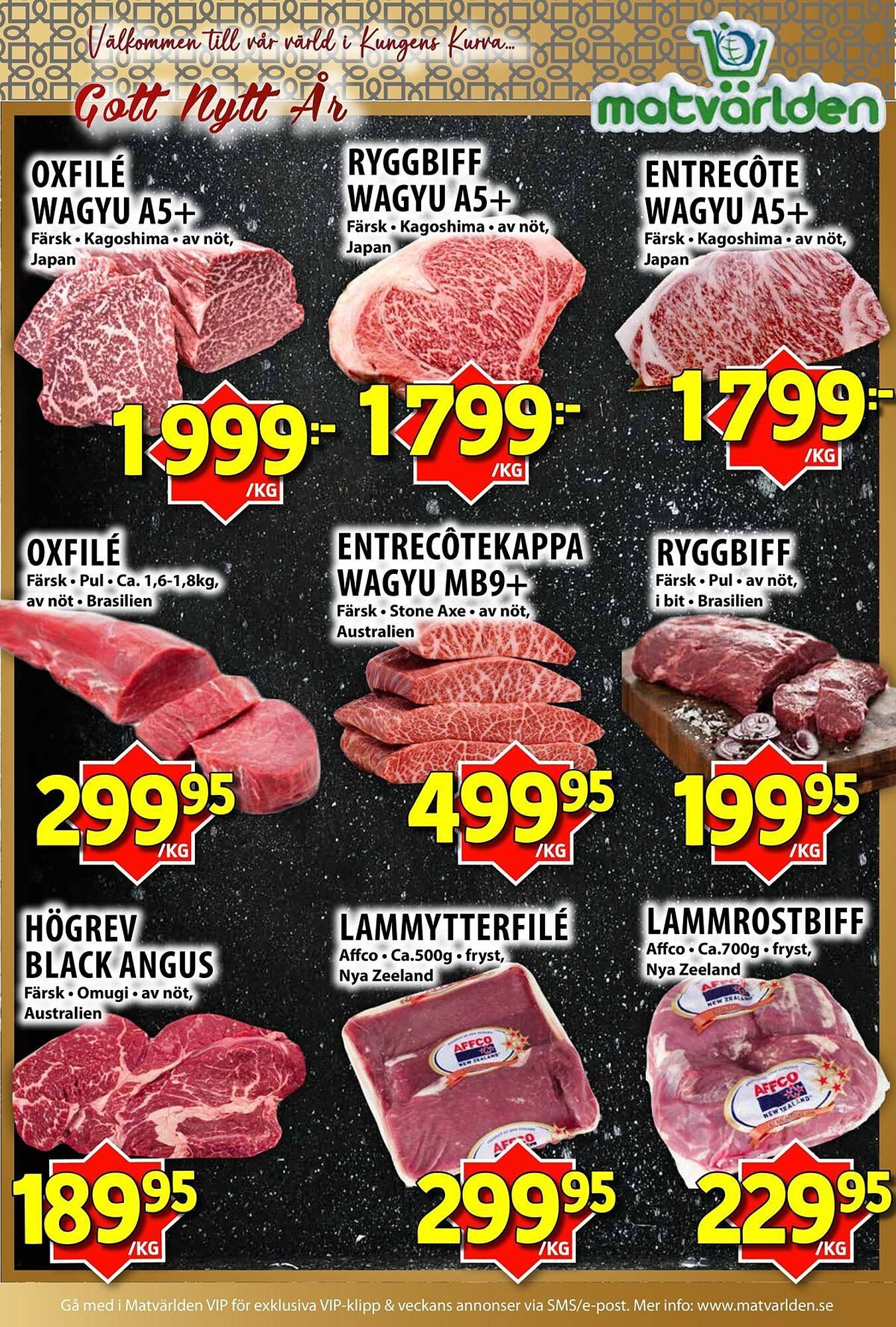 Matvärlden Tensta reklamblad