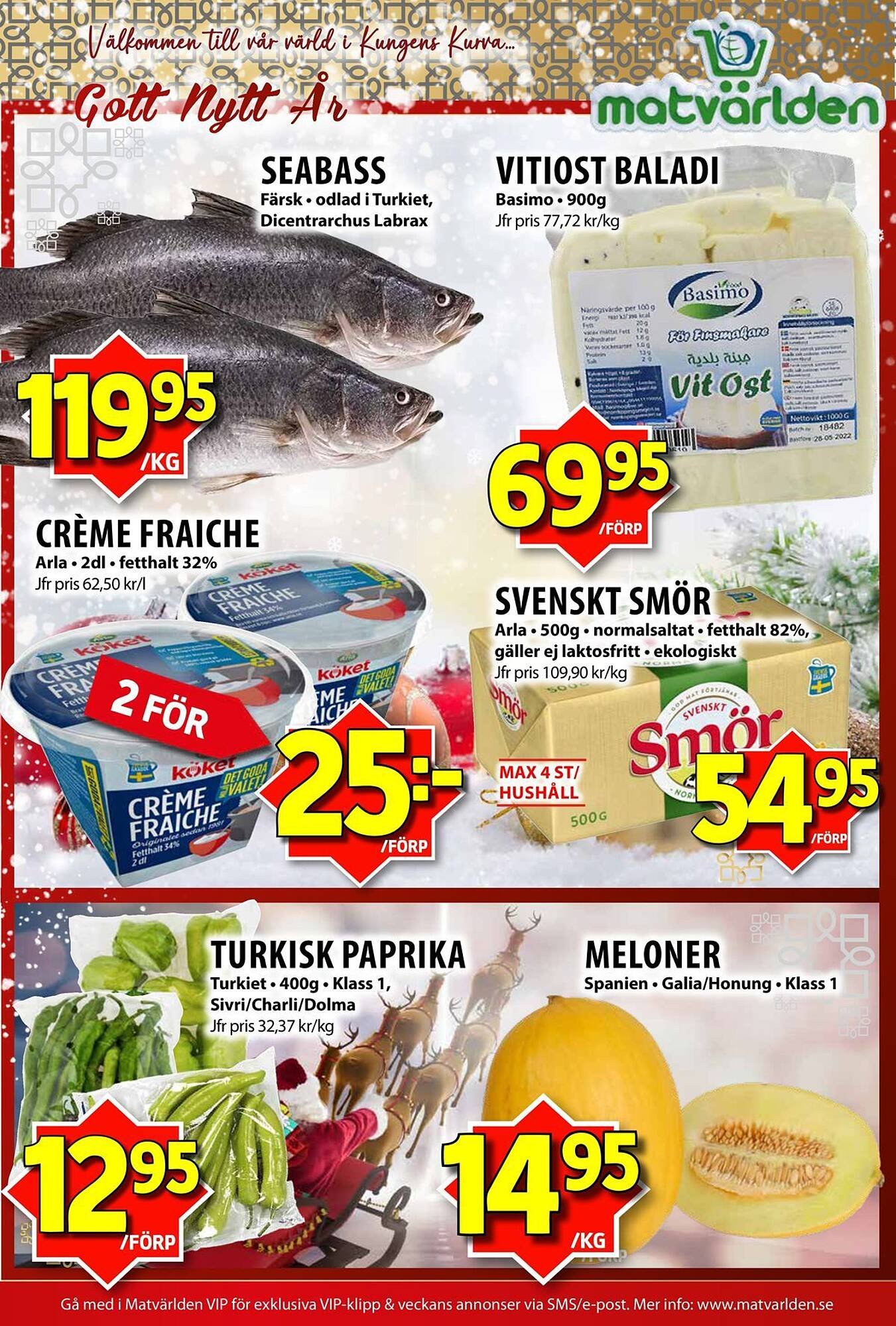 Matvärlden Tensta reklamblad