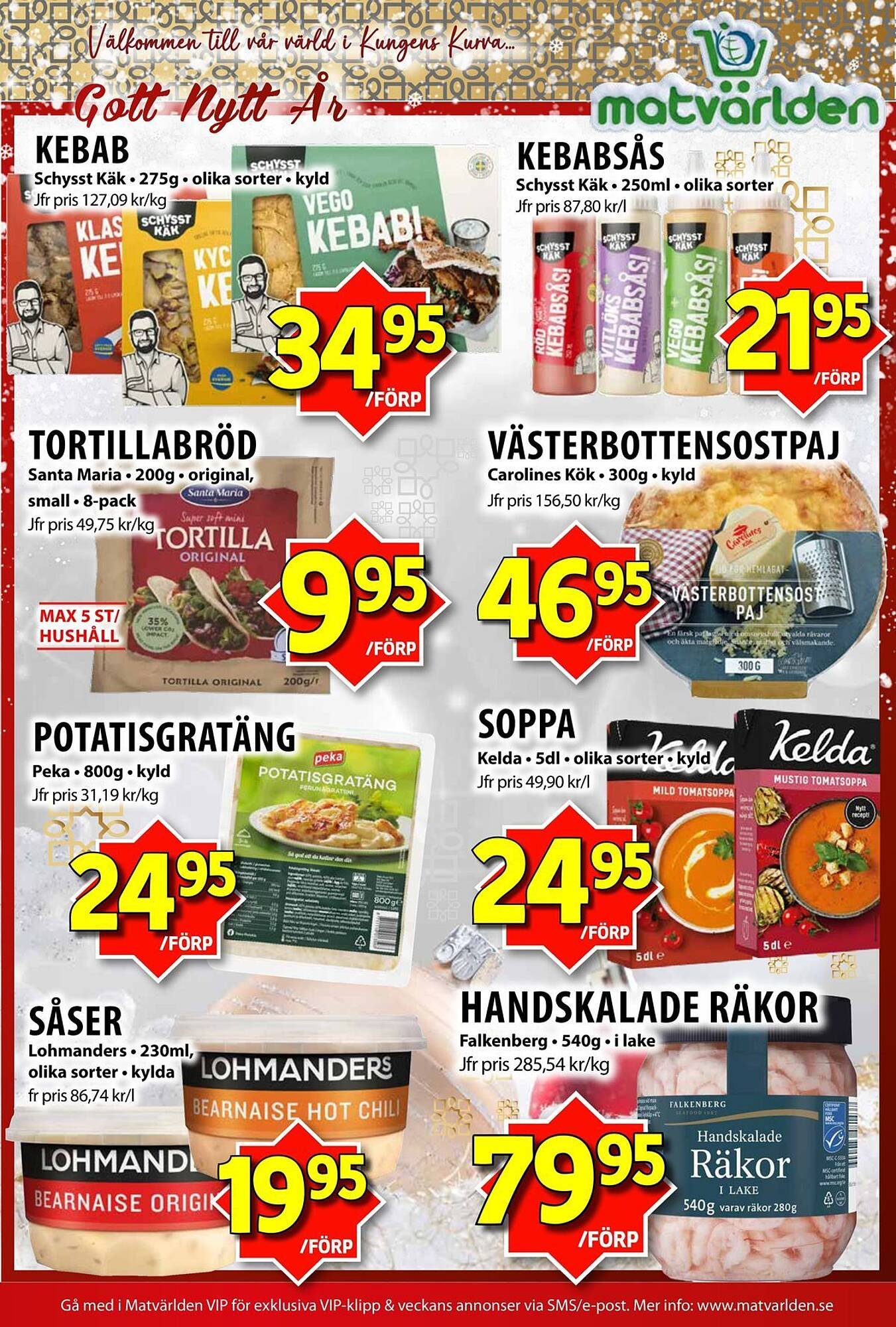 Matvärlden Tensta reklamblad