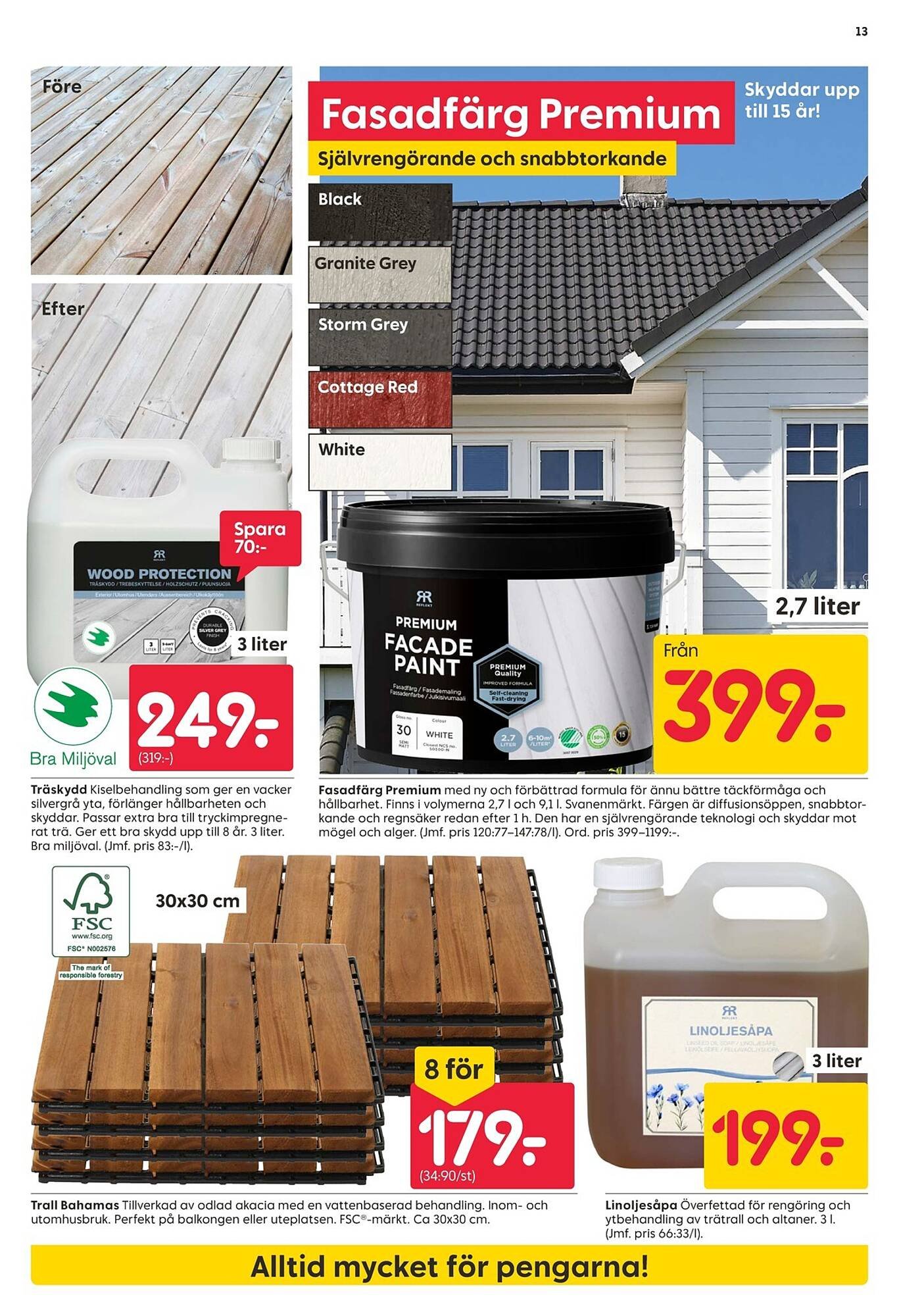 Rusta reklamblad
