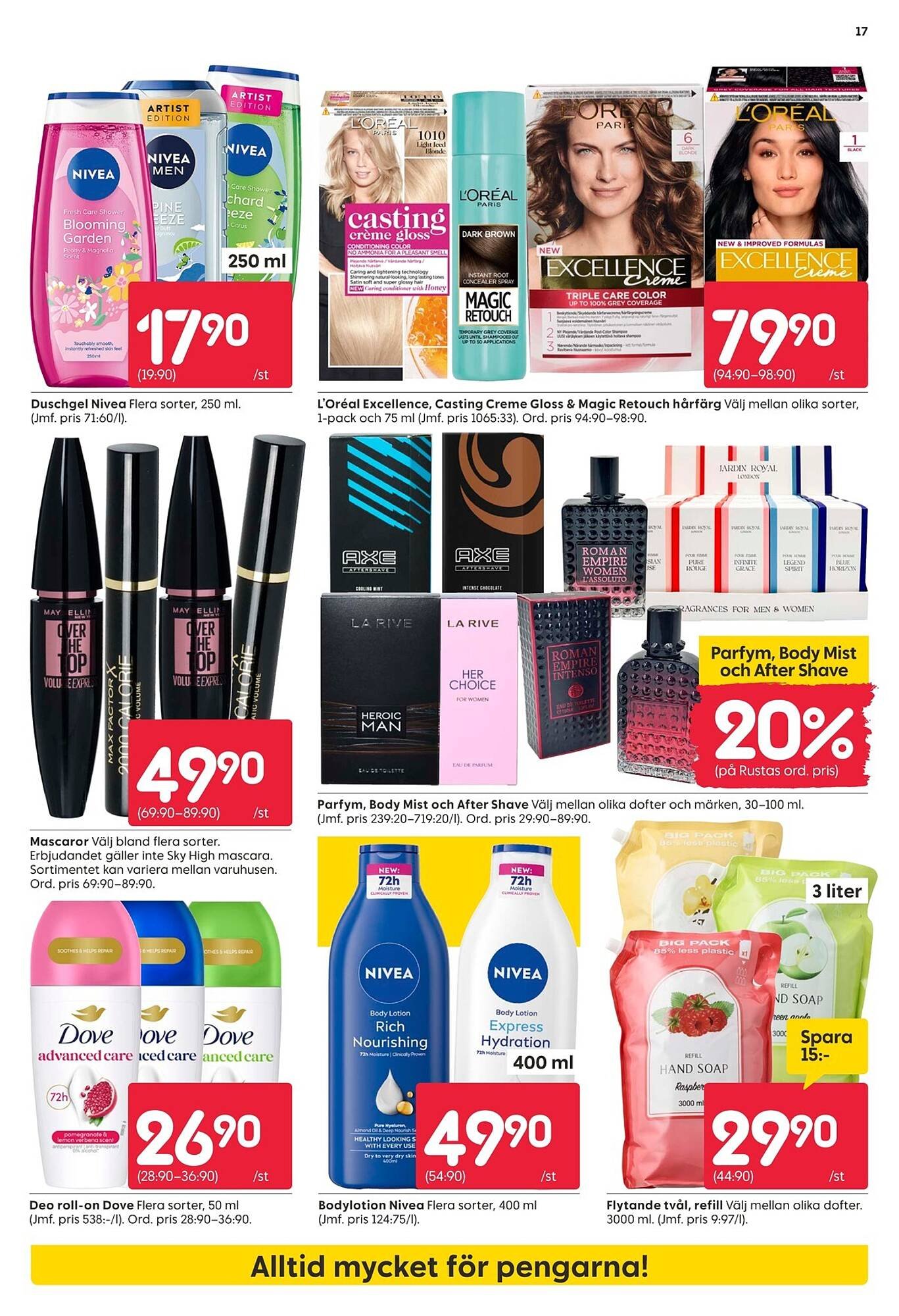 Rusta reklamblad