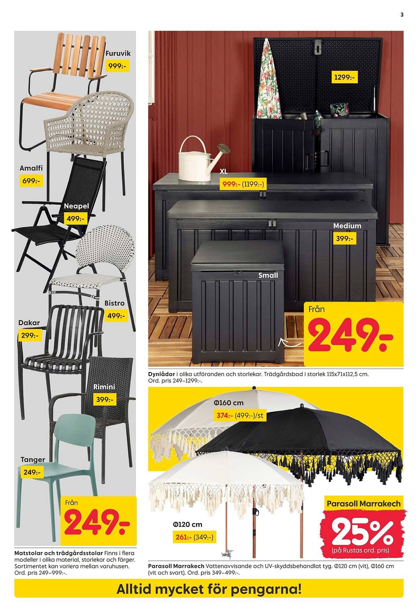 Rusta reklamblad