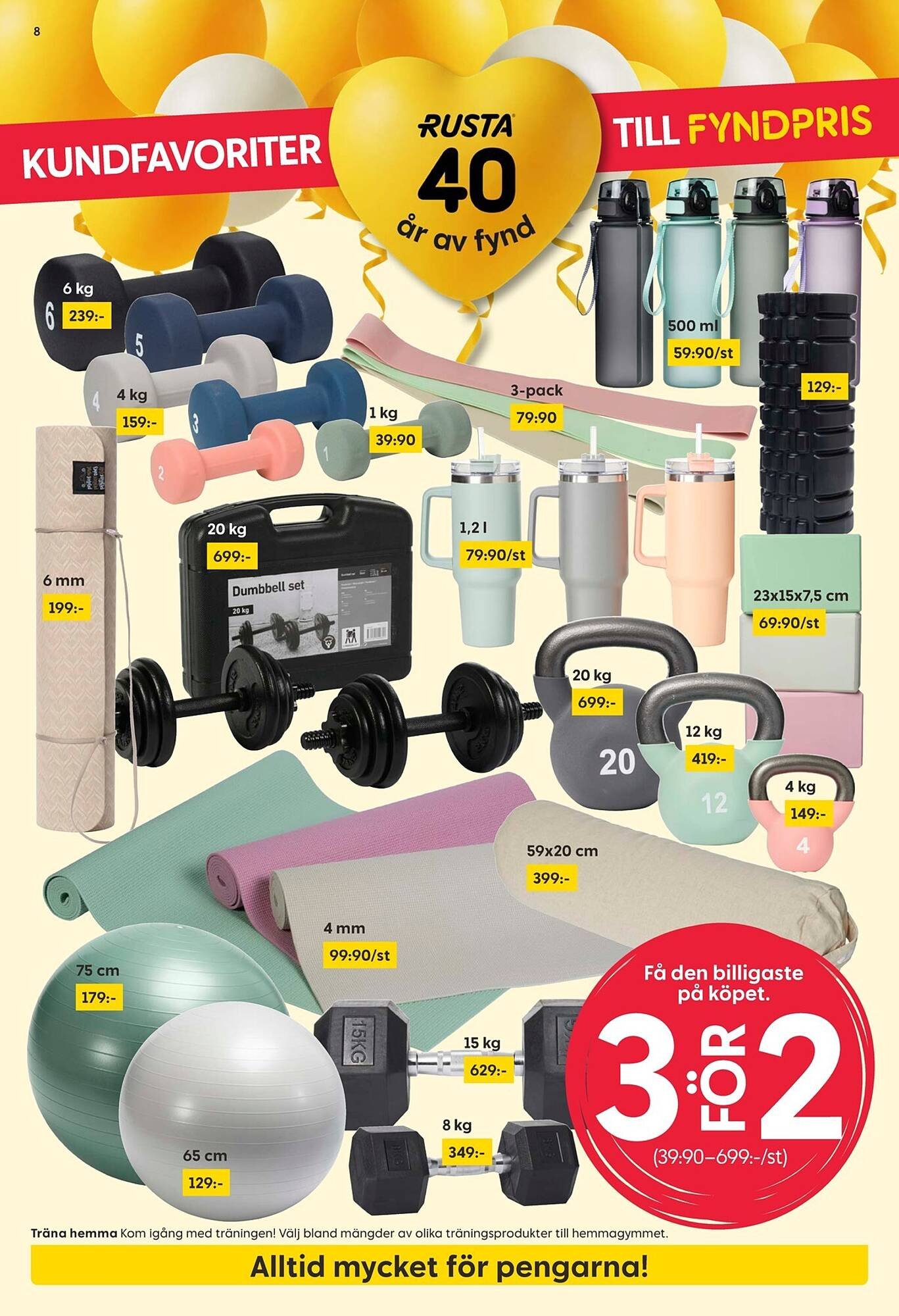 Rusta reklamblad