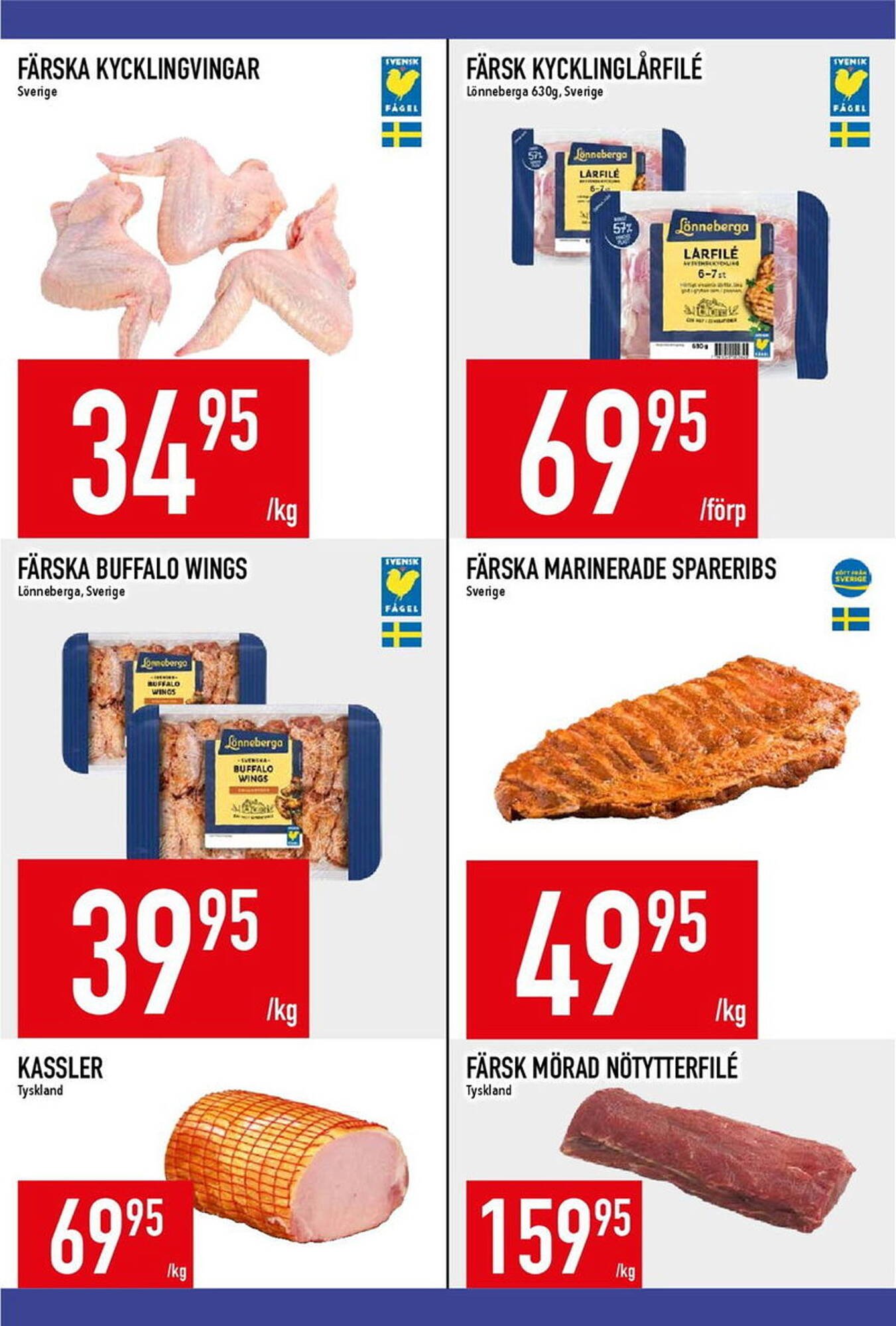 Matdax reklamblad