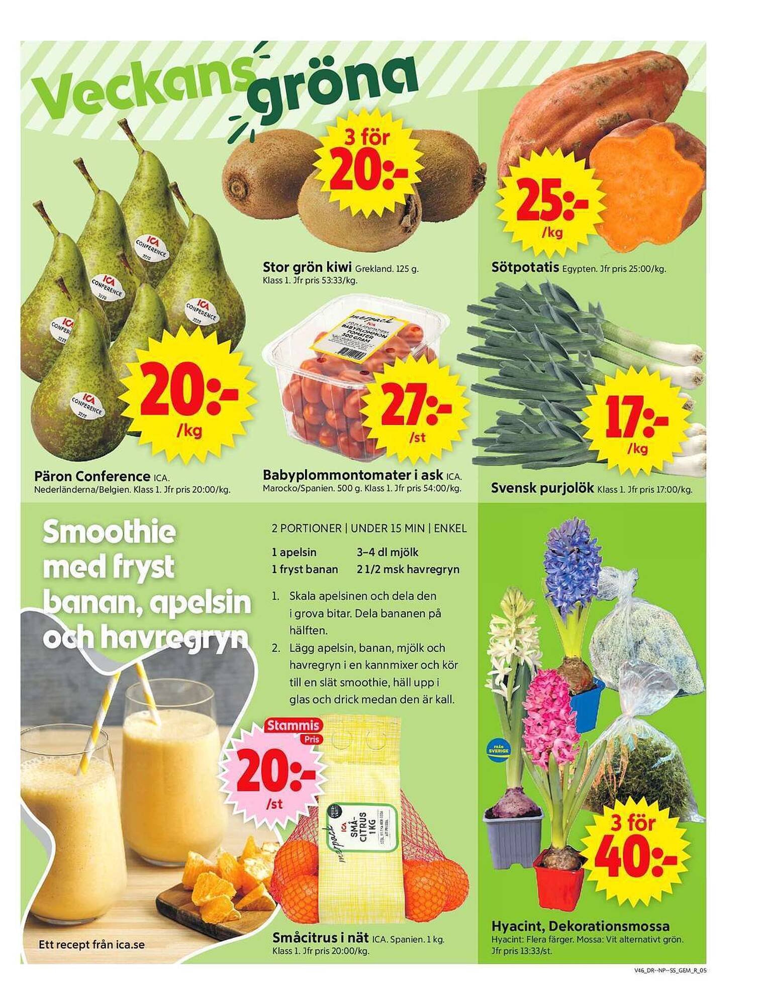 ICA Supermarket reklamblad (2025-11-10 - 2025-11-16)