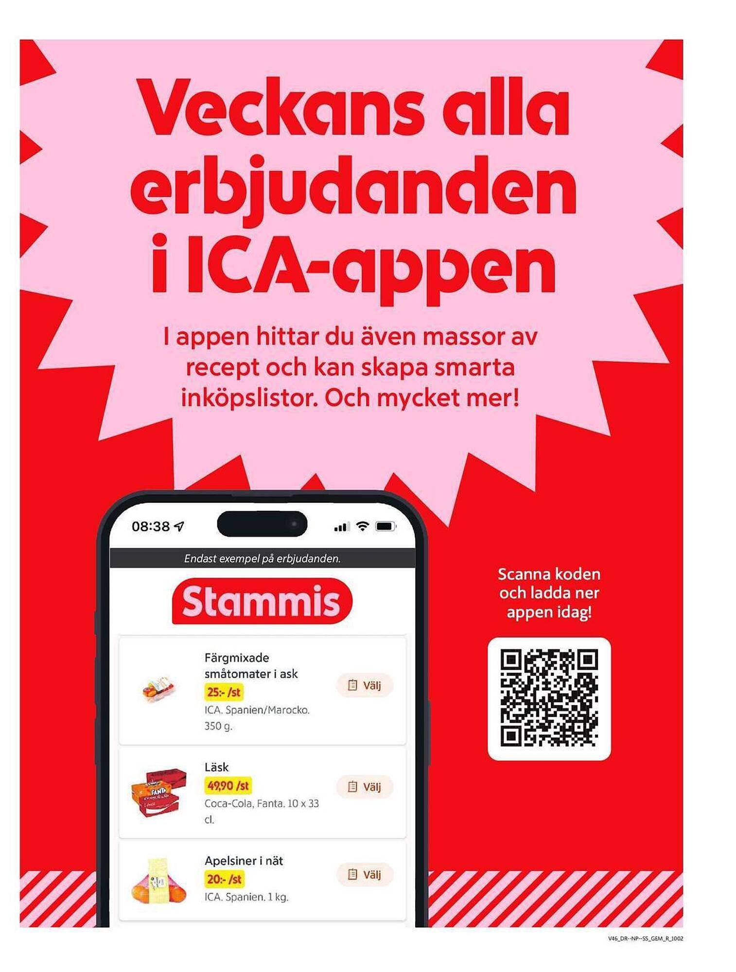 ICA Supermarket reklamblad (2025-11-10 - 2025-11-16)