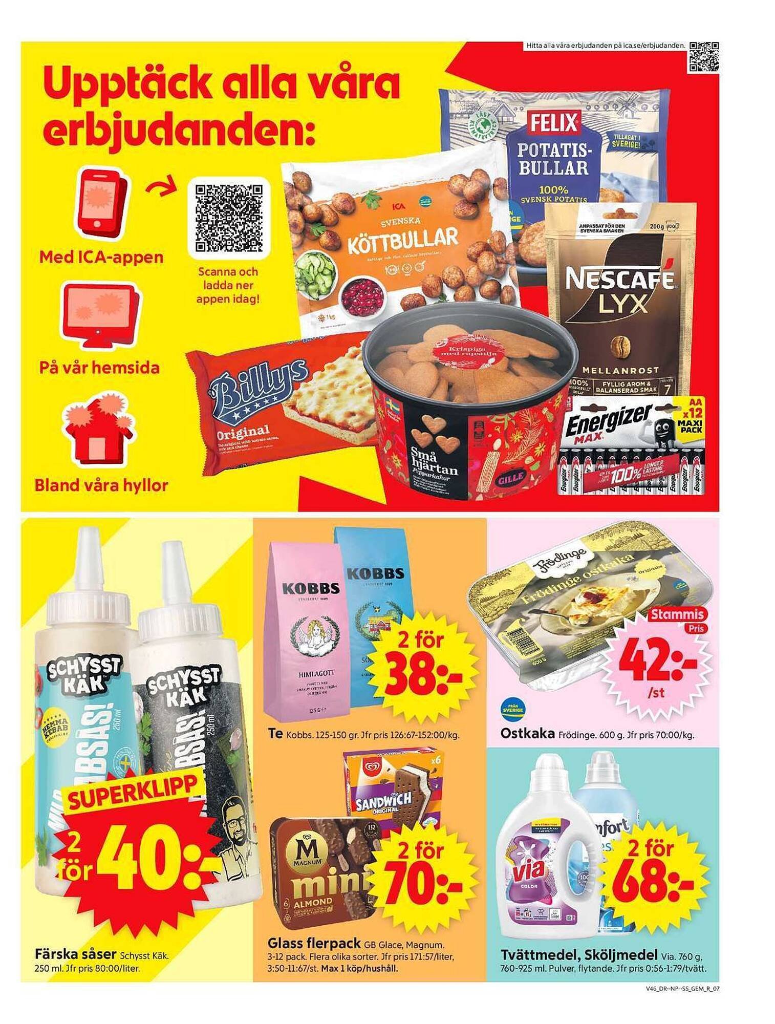 ICA Supermarket reklamblad (2025-11-10 - 2025-11-16)