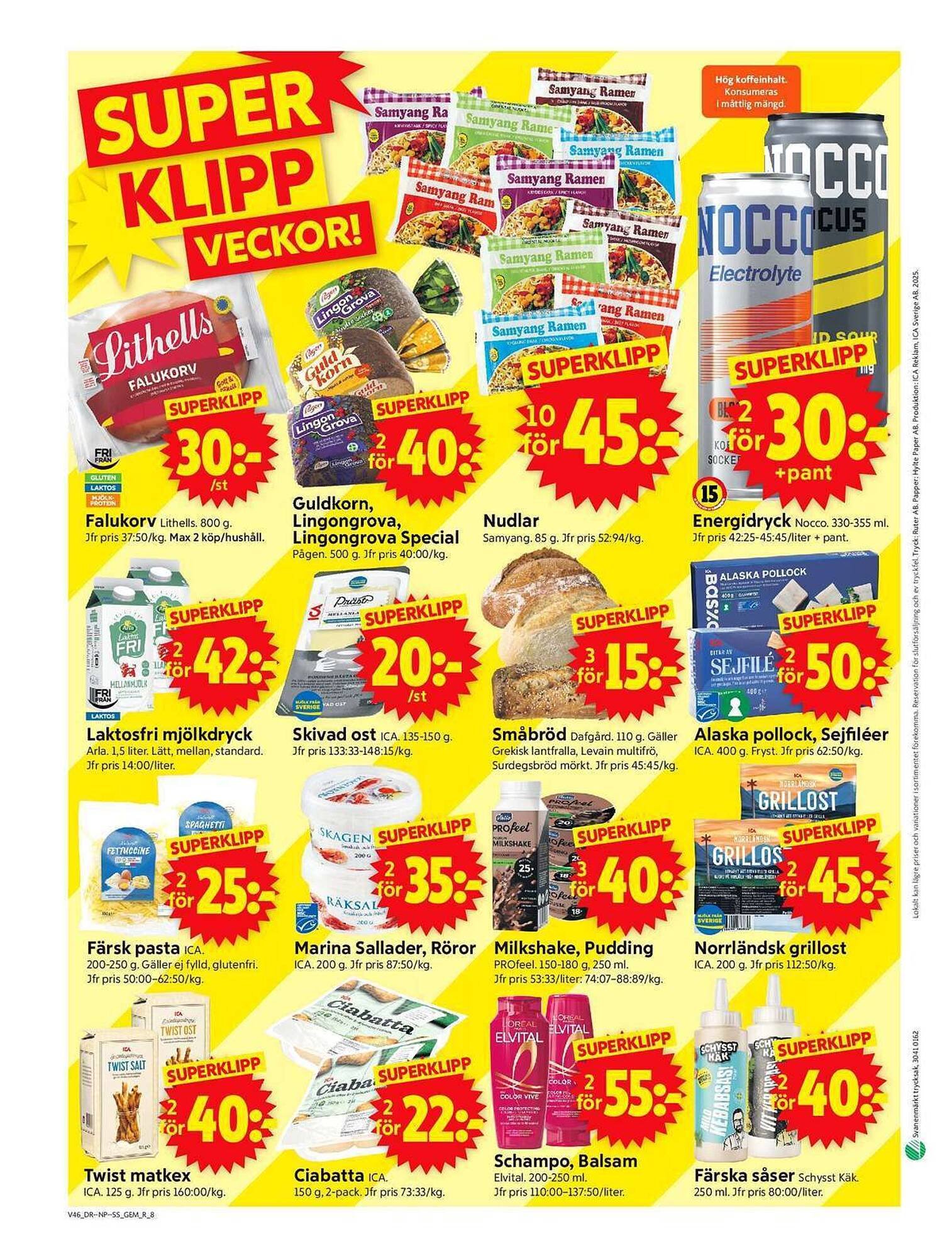 ICA Supermarket reklamblad (2025-11-10 - 2025-11-16)