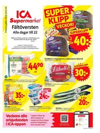 ICA Supermarket reklamblad