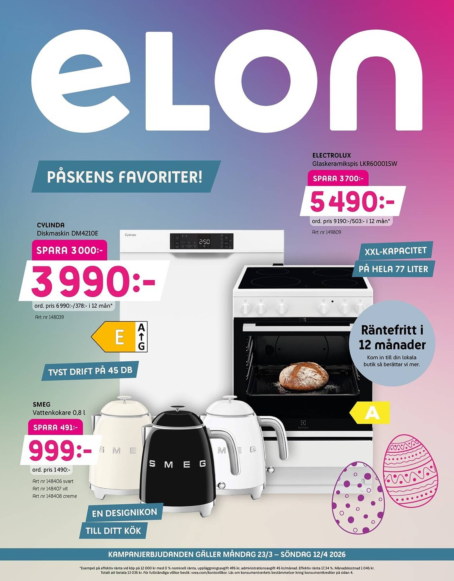 Elon reklamblad (2026-03-23 - 2026-04-12)