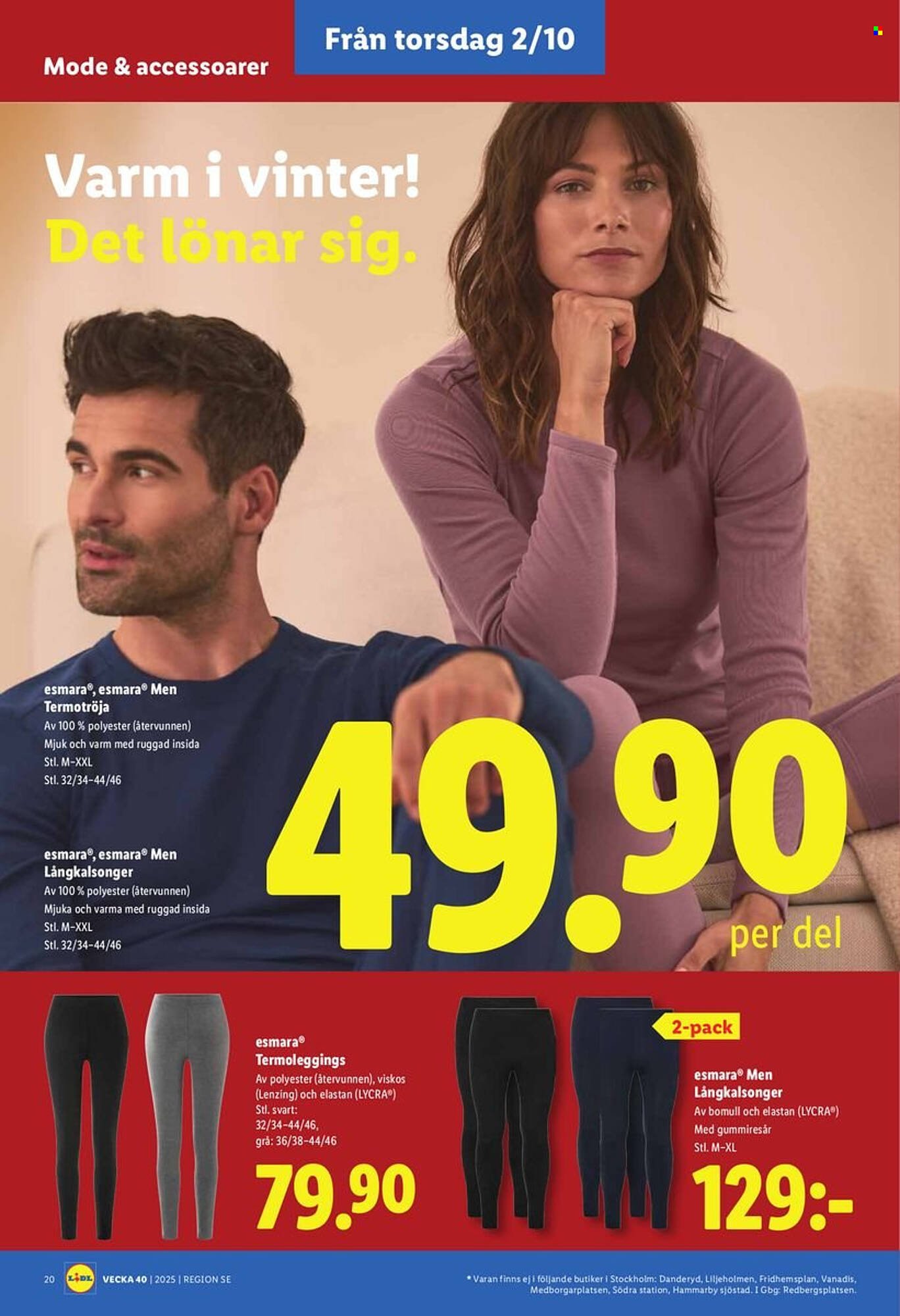 Lidl reklamblad (2025-09-29 - 2025-10-05)