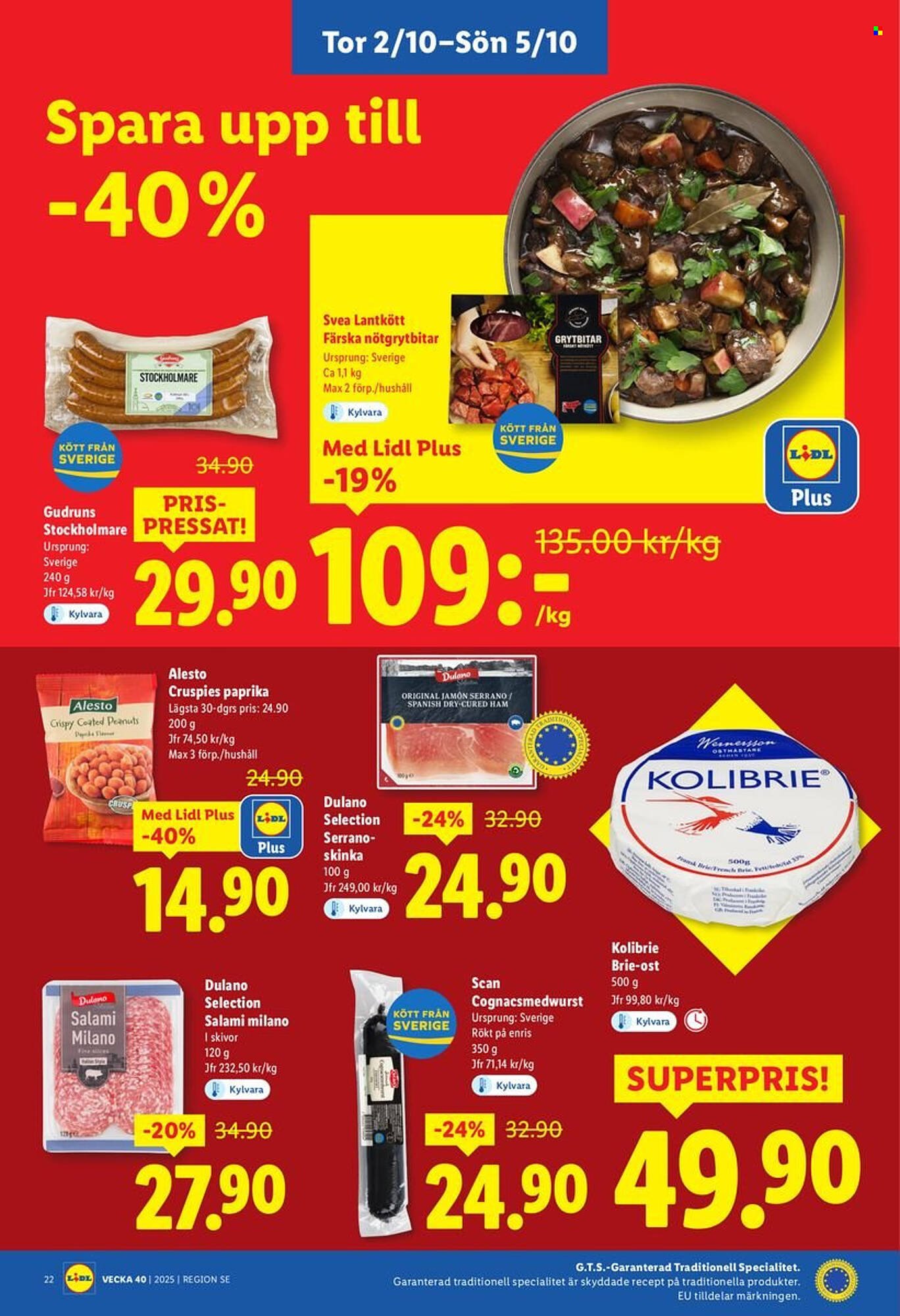 Lidl reklamblad (2025-09-29 - 2025-10-05)