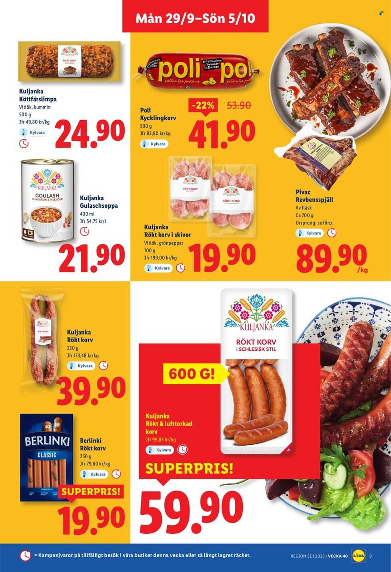 Lidl reklamblad (2025-09-29 - 2025-10-05)